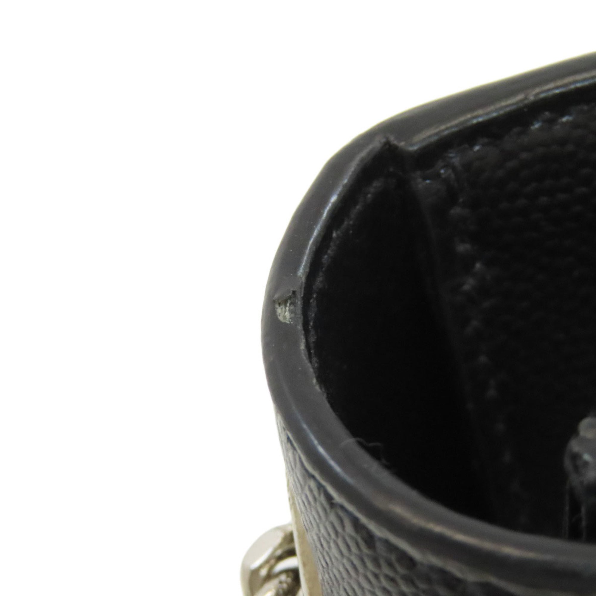 Saint Laurent Black Leather Shoulder Bag (Pre-Owned)