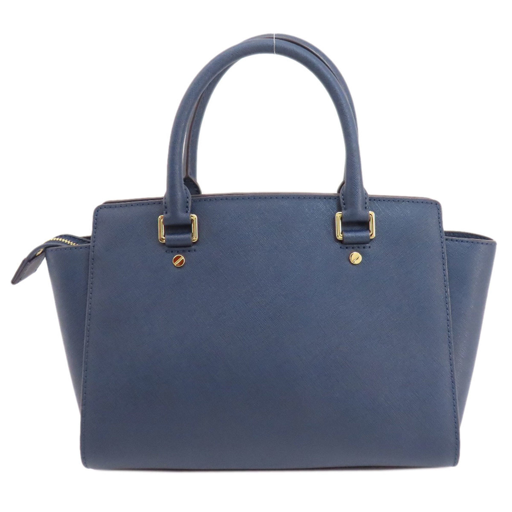 Michael Kors Navy Pvc Handbag (Pre-Owned)