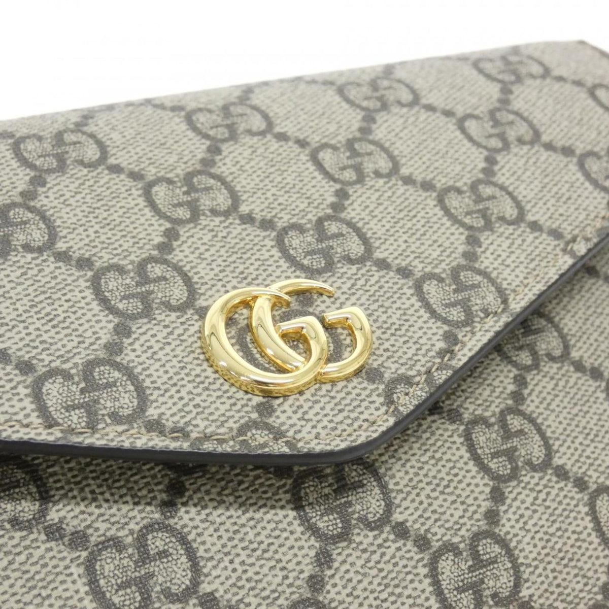 Gucci Ophidia Beige Brown Gg Supreme Shoulder Bag (Pre-Owned)