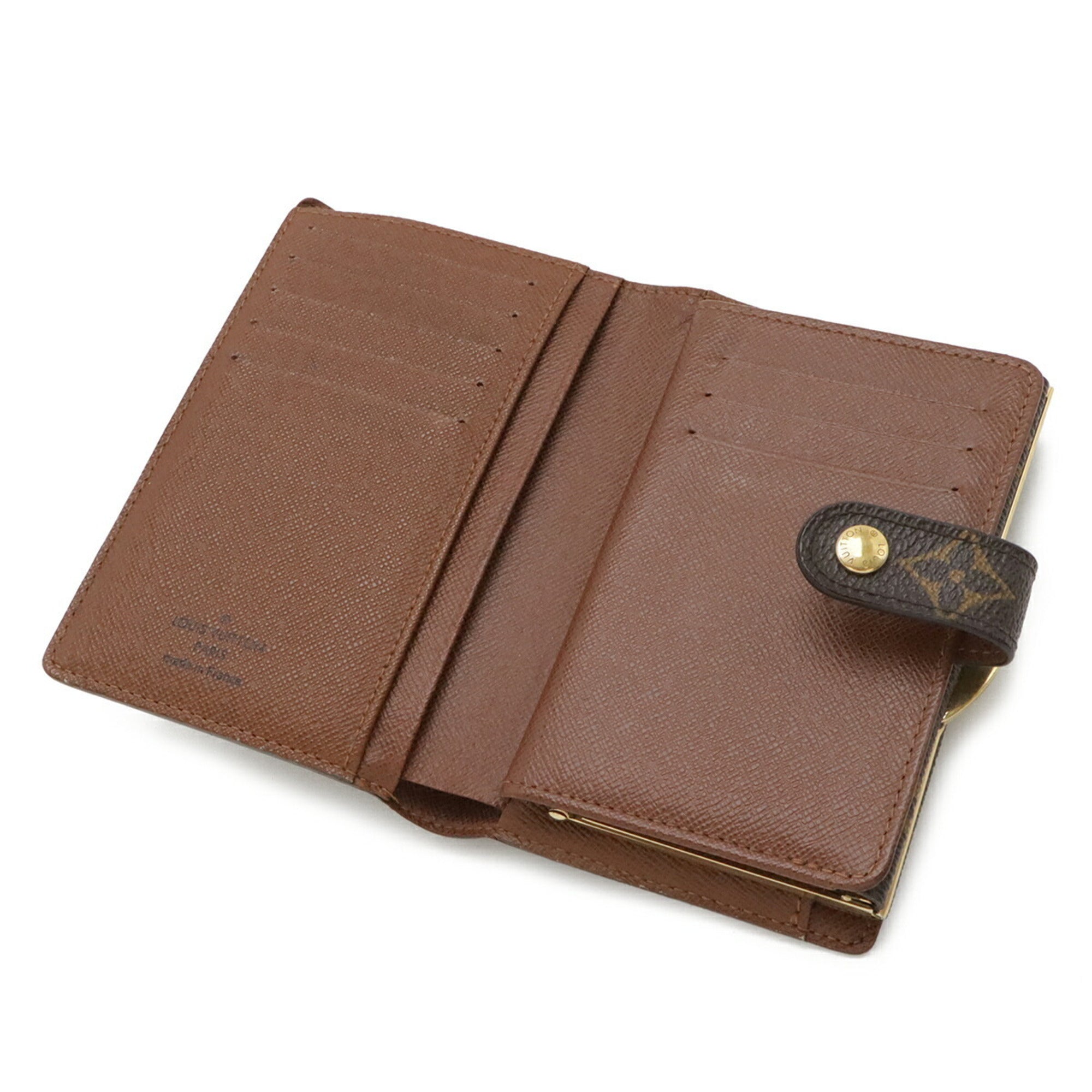 Louis Vuitton Monogram Brown Monogram Canvas Pvc Coated Canvas Wallet (Bi-Fold) (Pre-Owned)