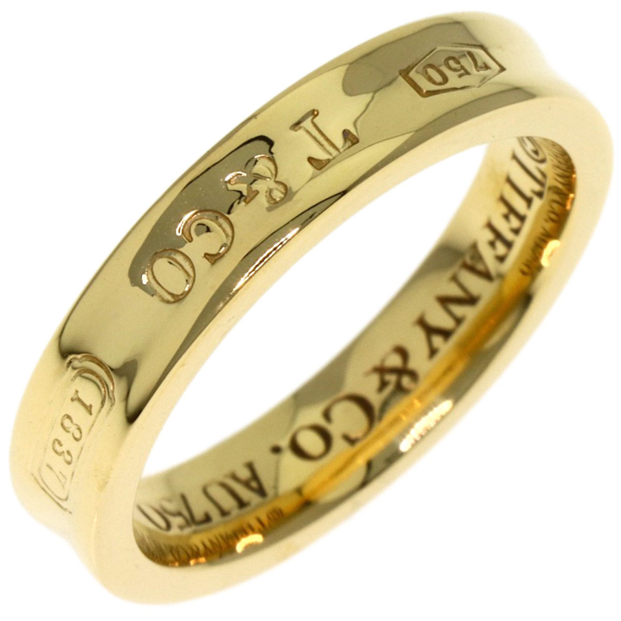 Tiffany Yellow Gold (18K) Band Ring (Pre-Owned)
