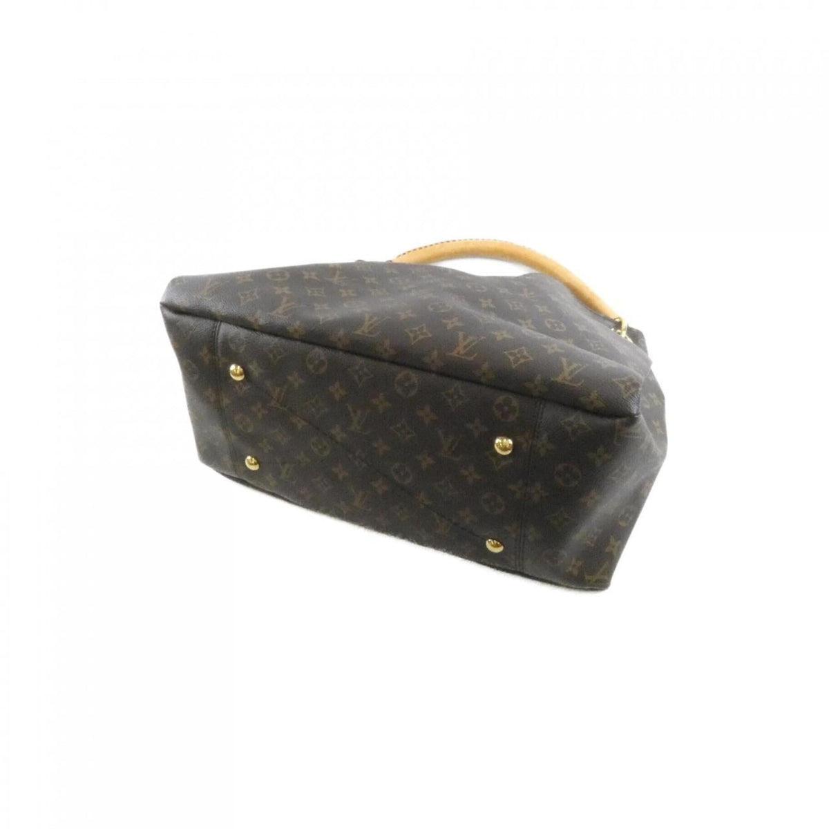 Louis Vuitton Brown Coated Canvas Shoulder Bag (Pre-Owned)