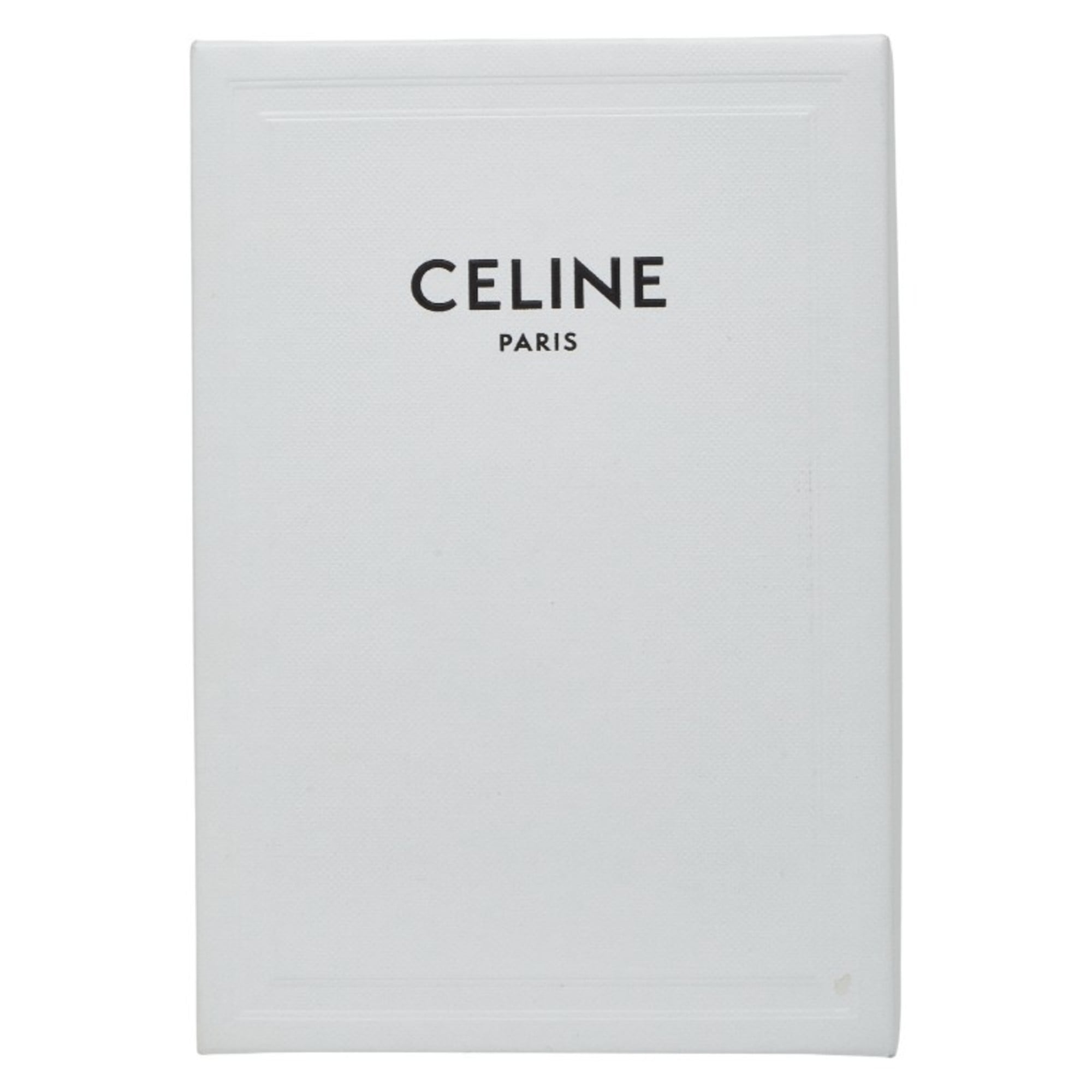 Celine Green Khaki Leather Wallet (Tri-Fold) (Pre-Owned)