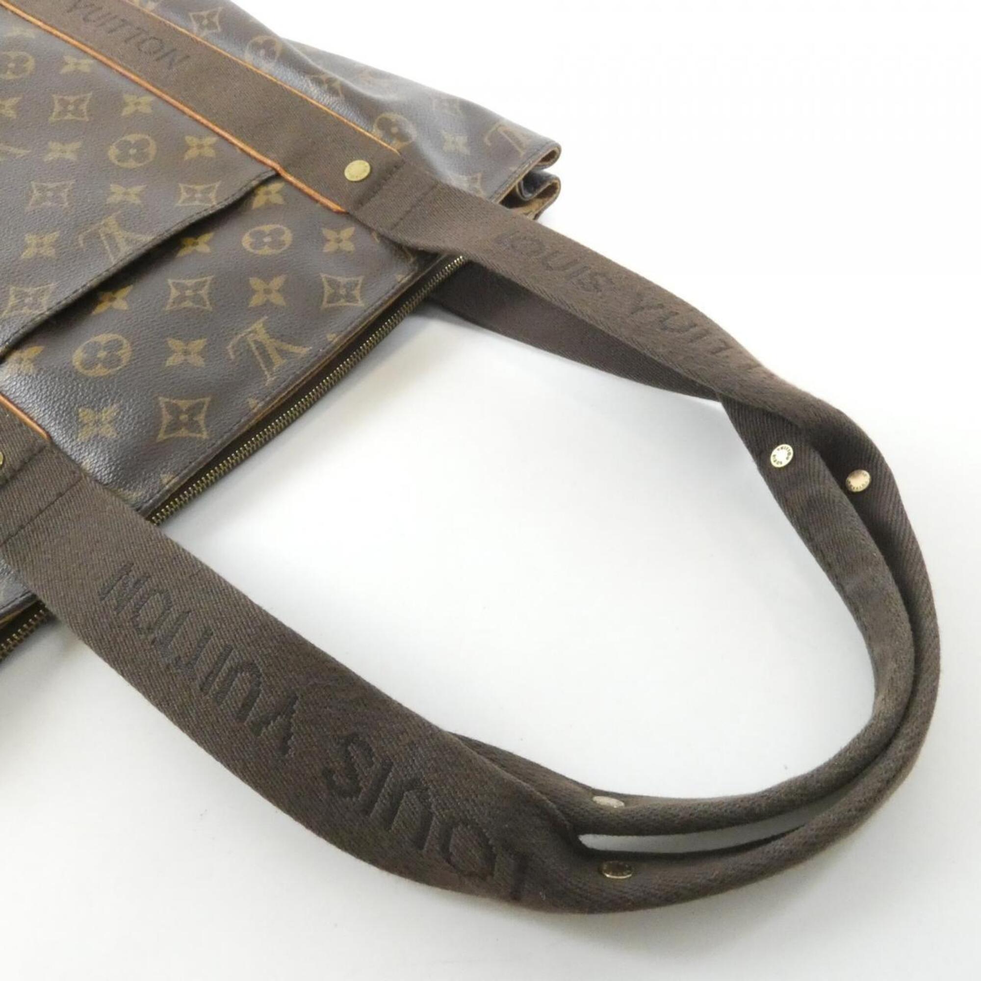 Louis Vuitton Marron Coated Canvas Handbag (Pre-Owned)