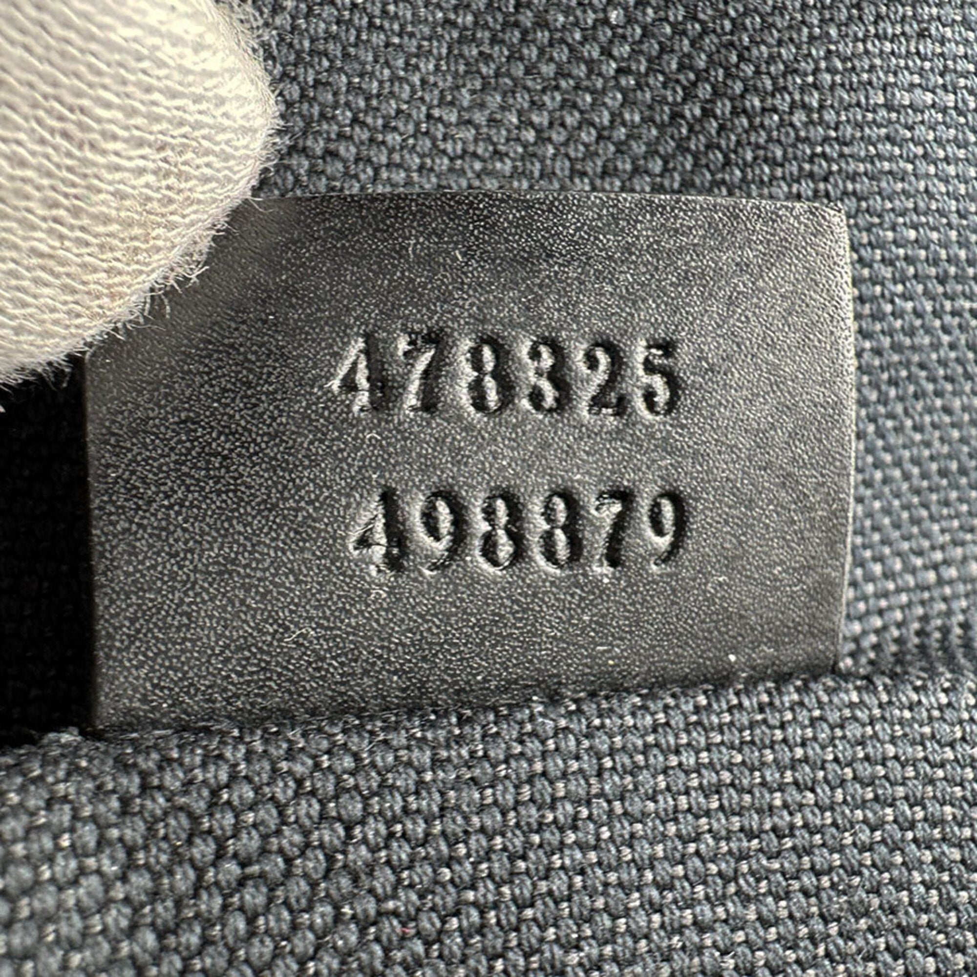 Gucci Black Gg Supreme Sling Bag (Pre-Owned)