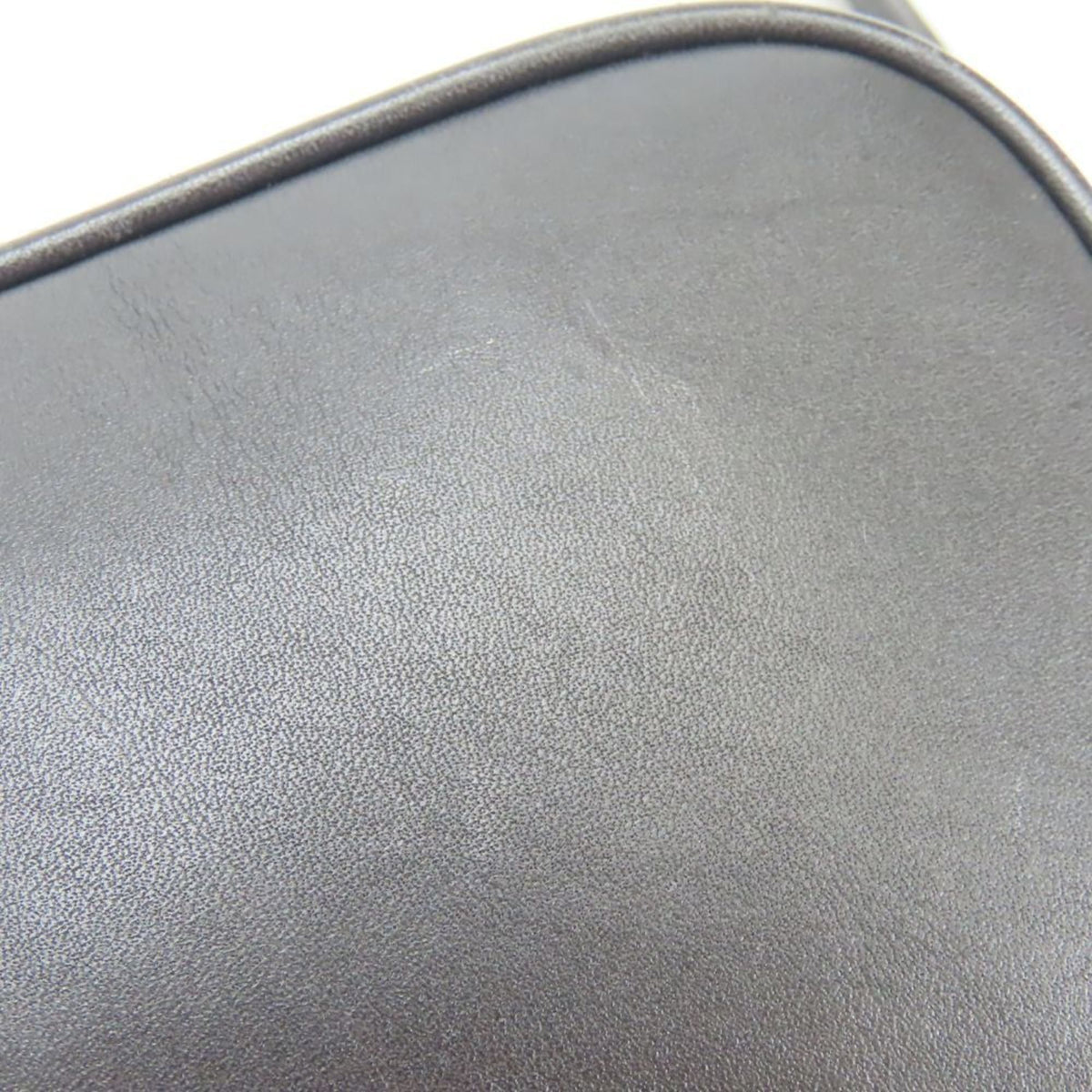 Coach Black Blue Silver Leather Pochette Shoulder Bag (Pre-Owned)