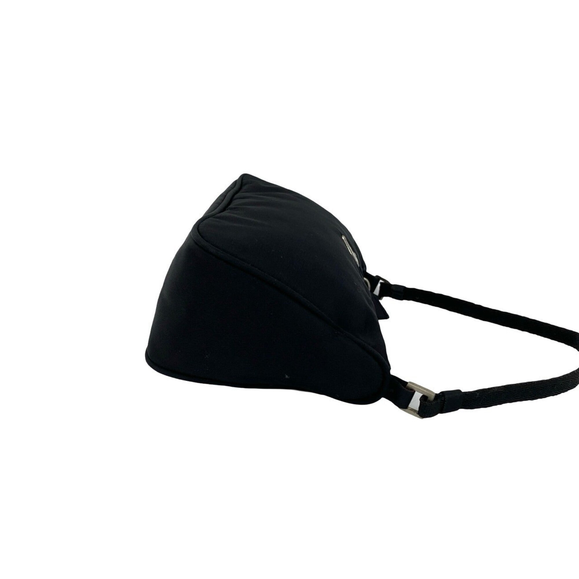 Prada Black Nylon Handbag Pouch Shoulder Bag (Pre-Owned)