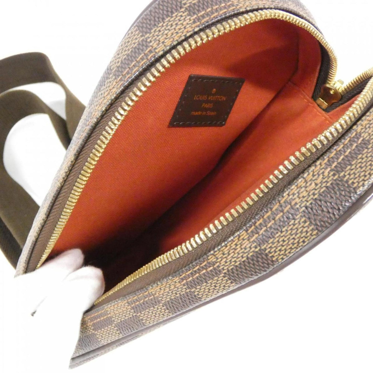Louis Vuitton Brown Coated Canvas Pochette Shoulder Bag (Pre-Owned)