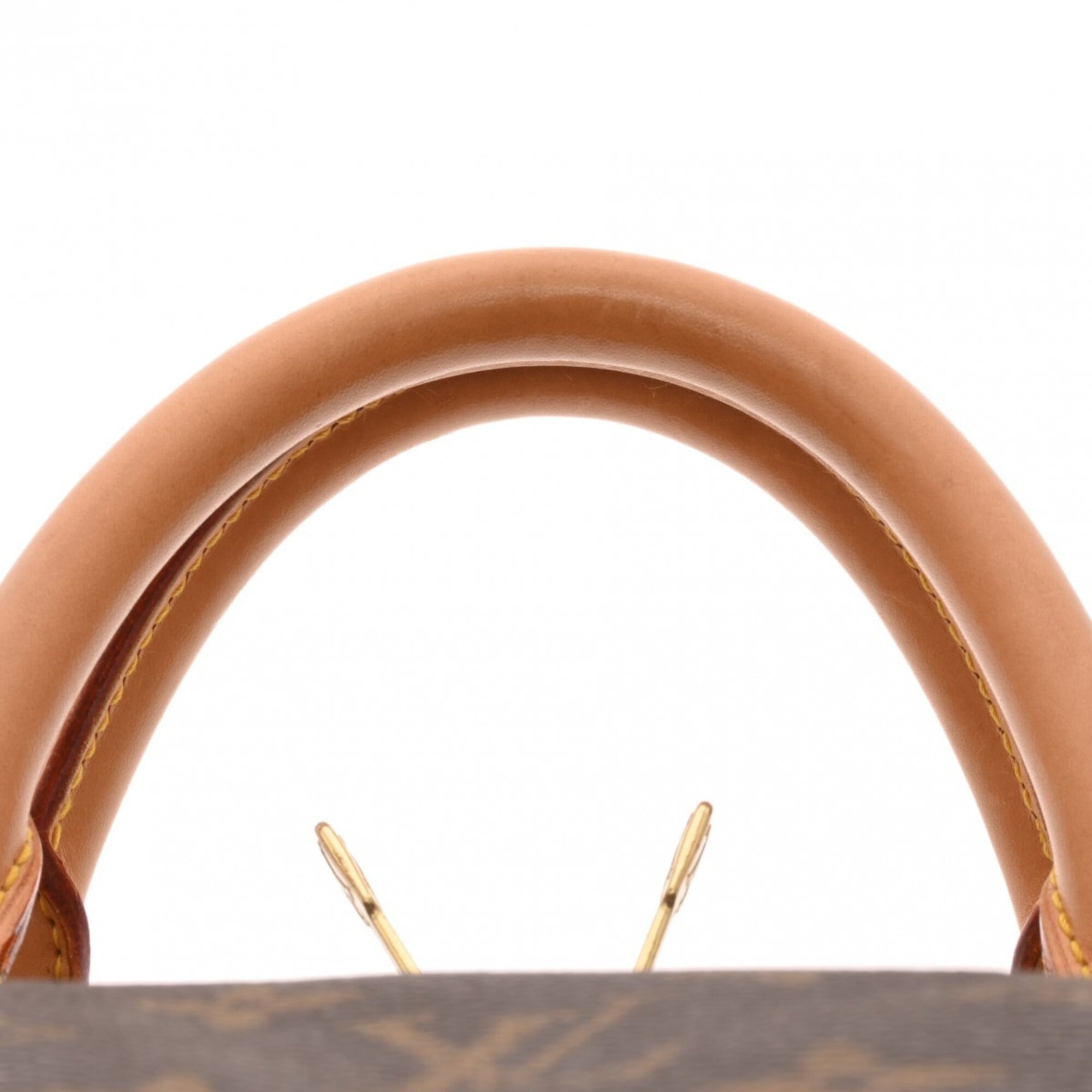 Louis Vuitton Brown Monogram Canvas Boston Bag (Pre-Owned)