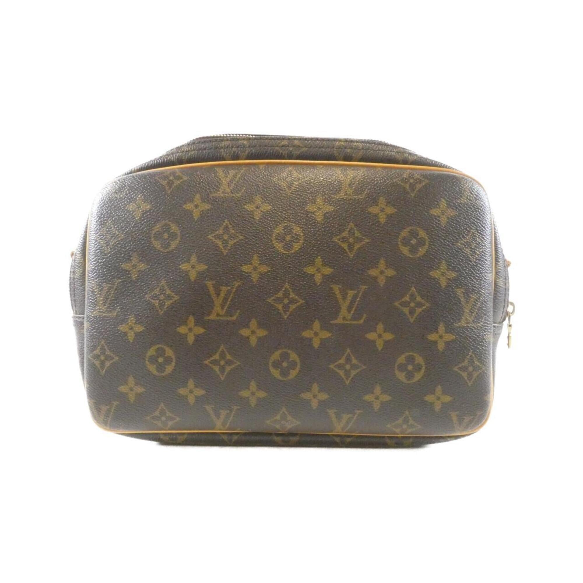 Louis Vuitton Marron Coated Canvas Shoulder Bag