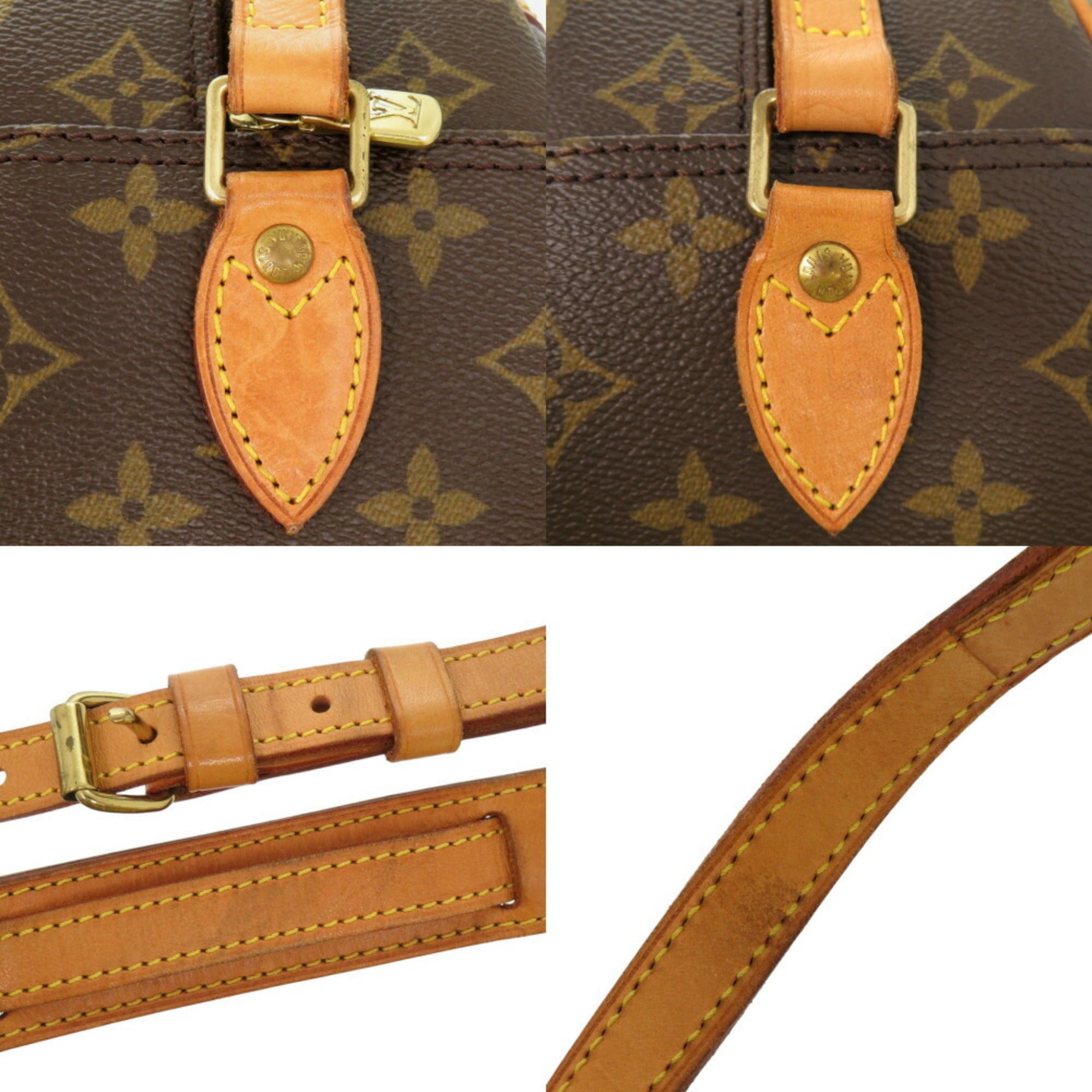 Louis Vuitton Brown Monogram Monogram Shoulder Bag (Pre-Owned)