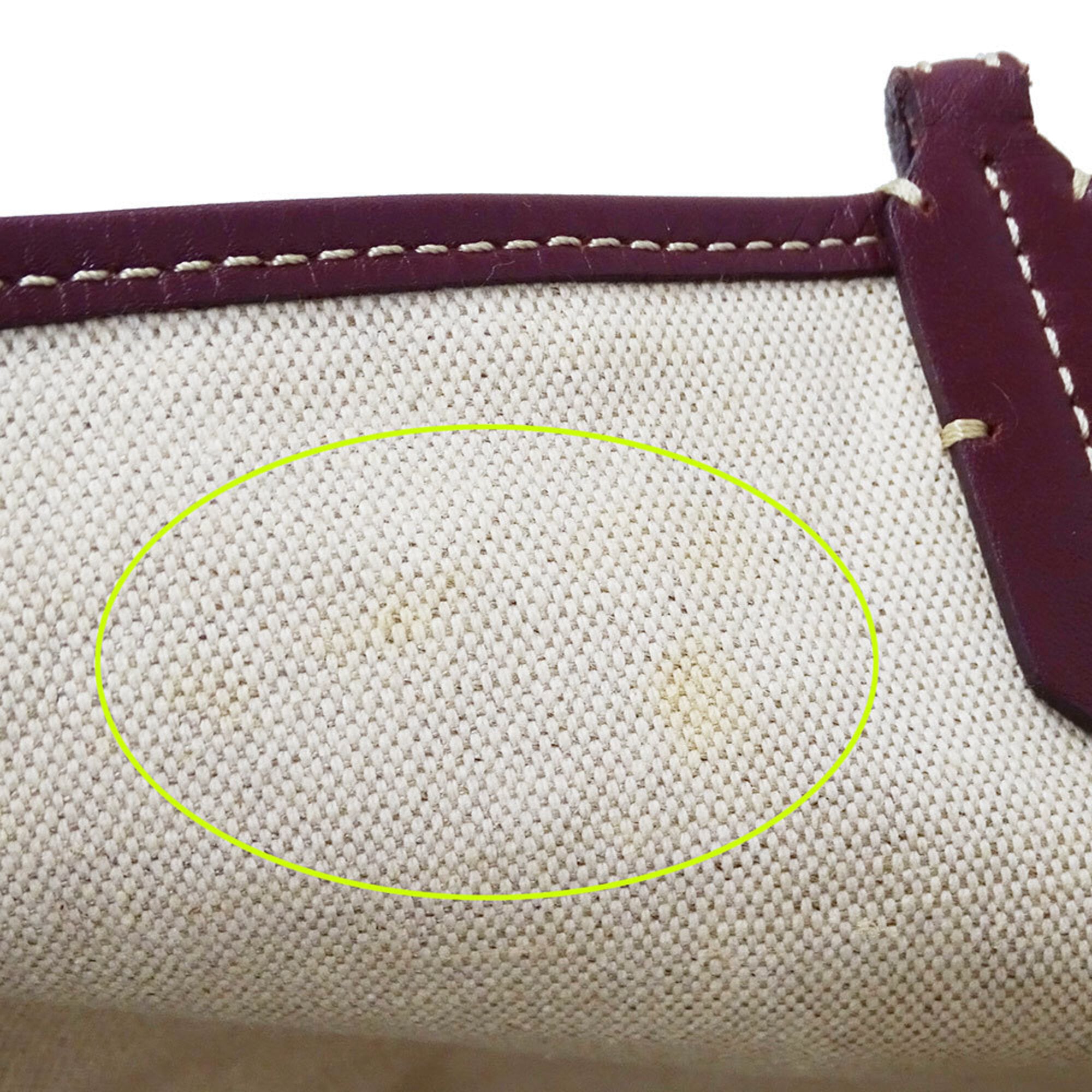 Goyard Bordeaux Coated Canvas Handbag Pouch Tote Bag (Pre-Owned)