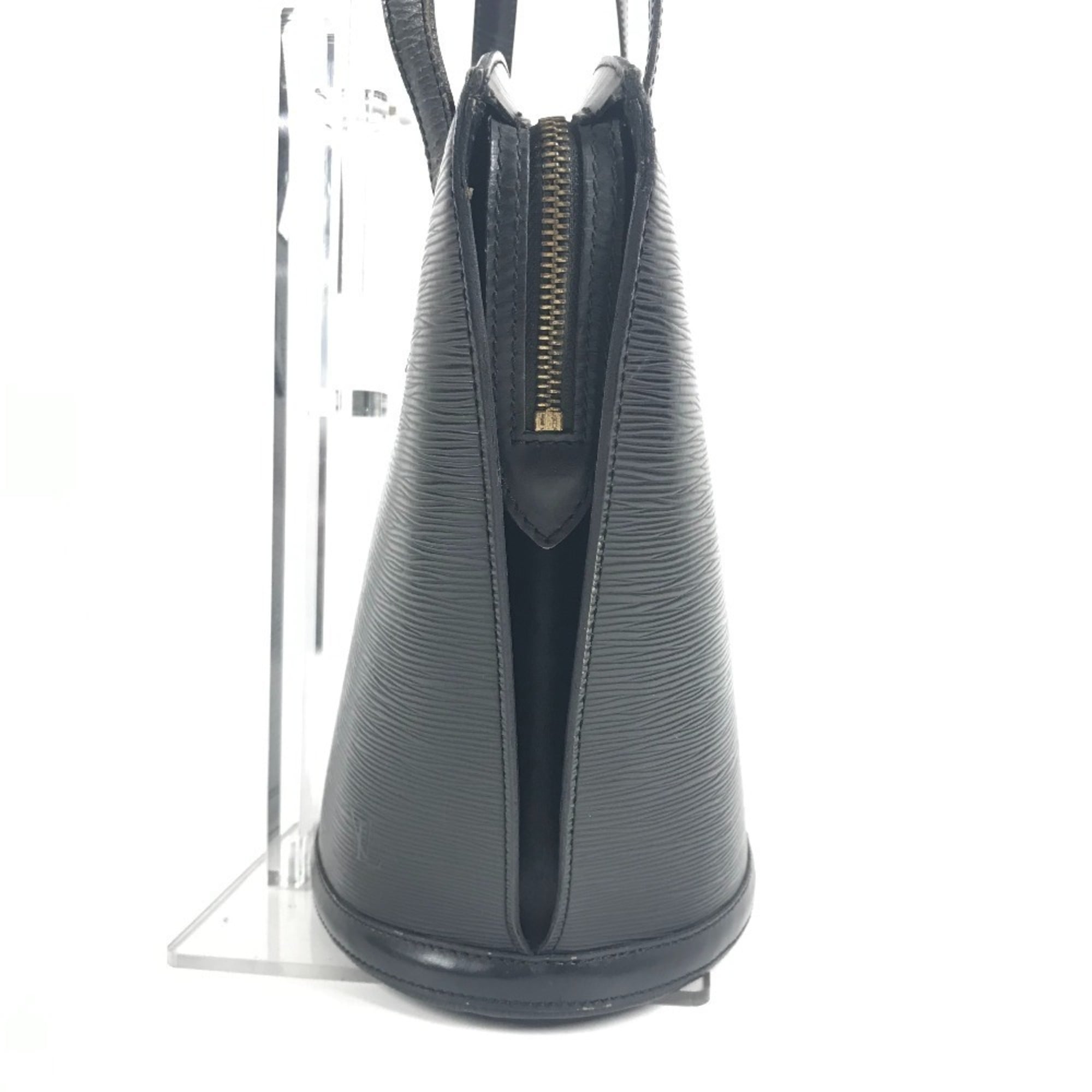 Louis Vuitton Black Noir Epi Leather Shoulder Bag Tote Bag (Pre-Owned)