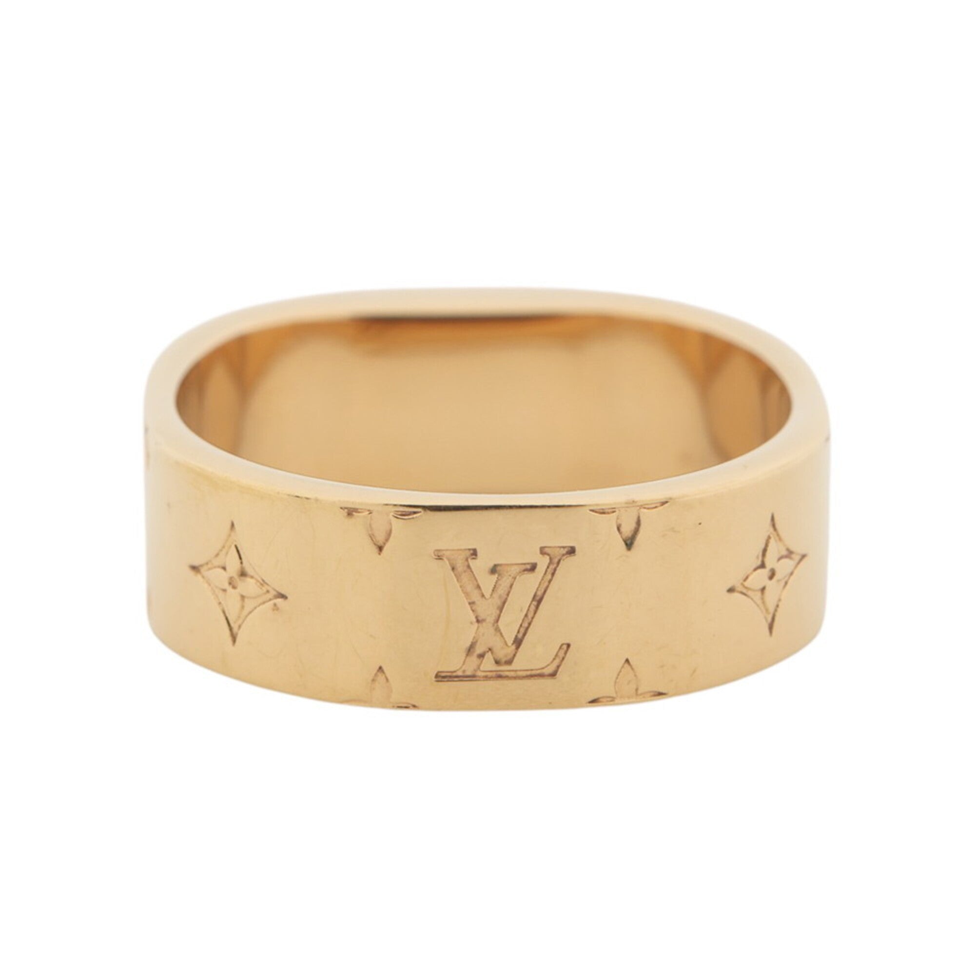 Louis Vuitton Metal Band Ring (Pre-Owned)