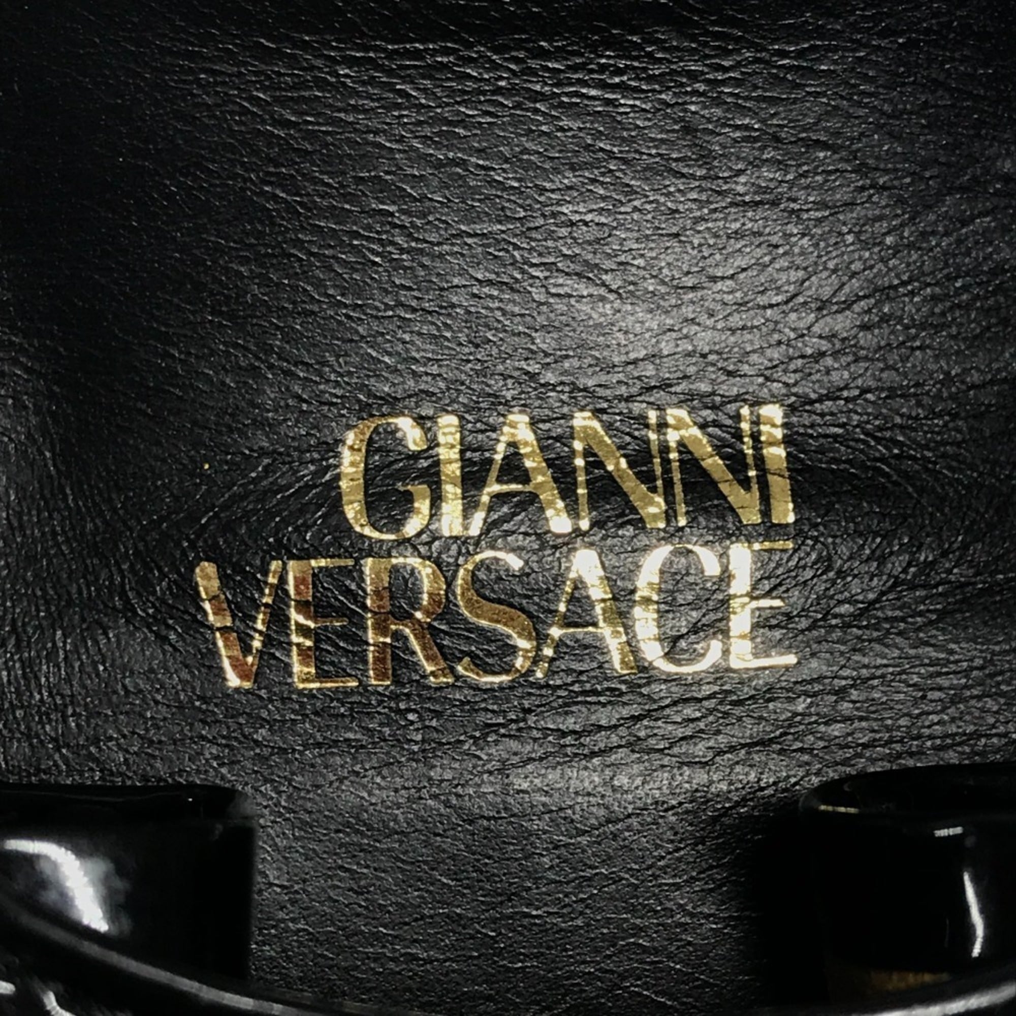 Versace Black Pochette Pouch Shoulder Bag (Pre-Owned)