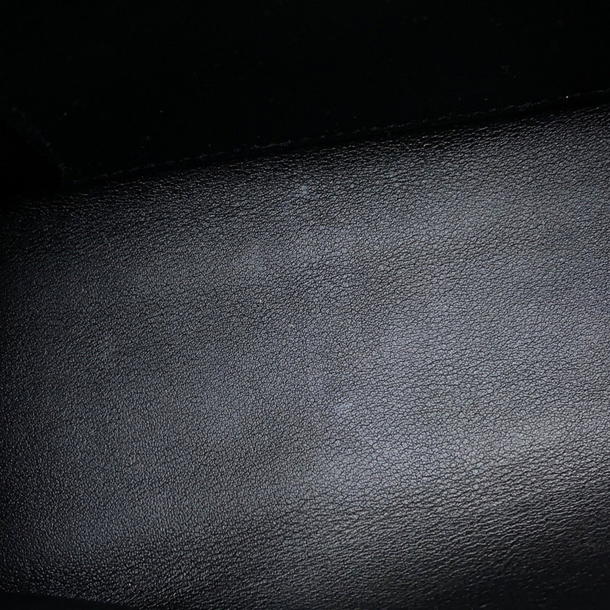 Hermes Black Swift Leather Handbag Pochette (Pre-Owned)