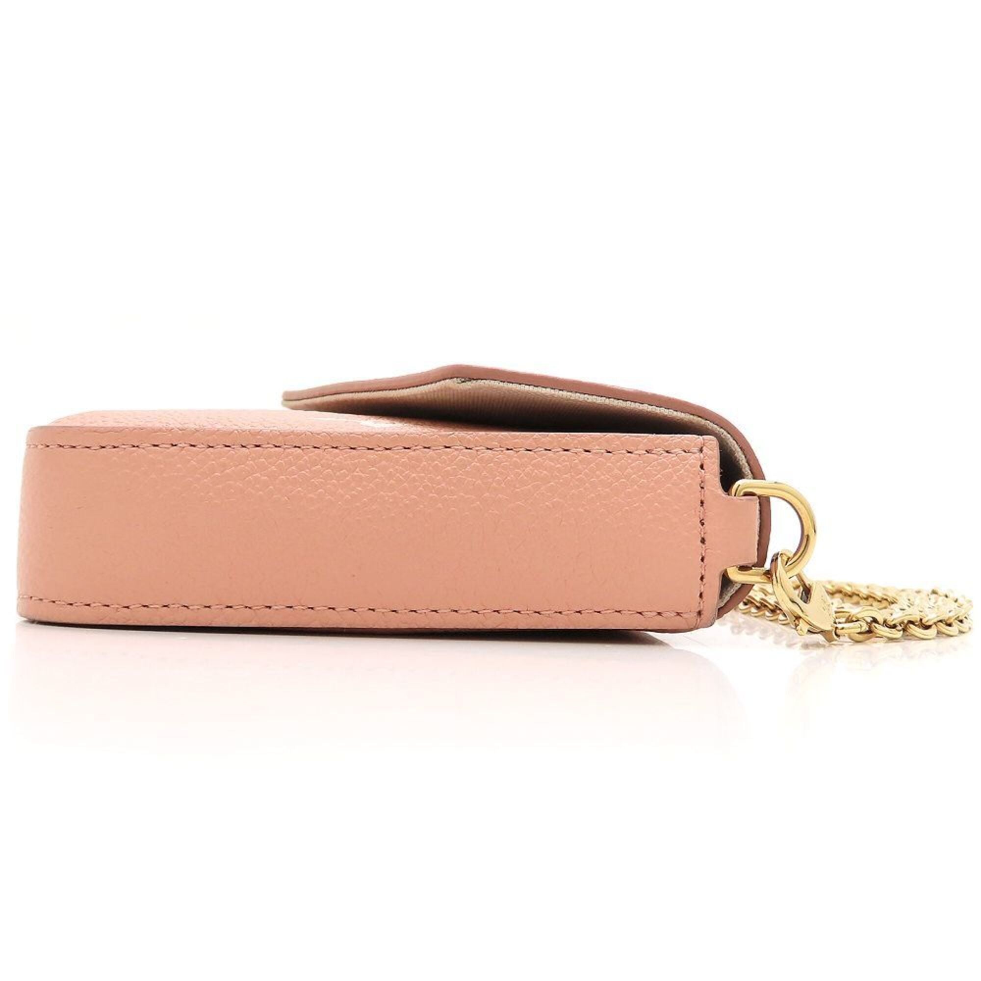 Louis Vuitton Leather Pochette Shoulder Bag (Pre-Owned)