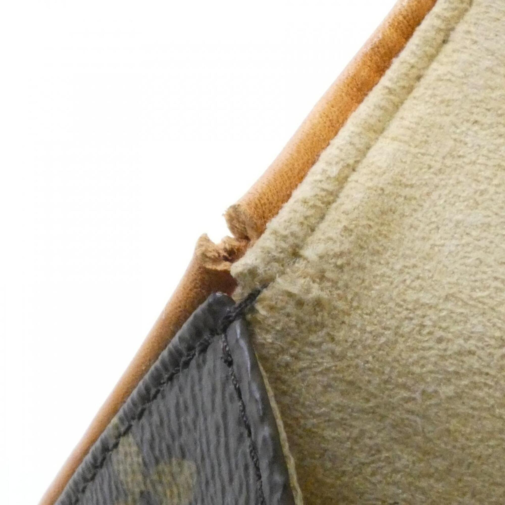 Louis Vuitton Marron Monogram Coated Canvas Fanny Pack Pochette (Pre-Owned)