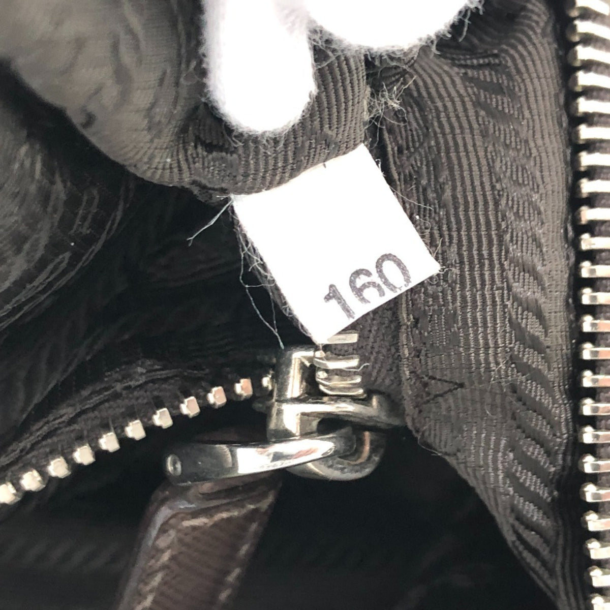 Prada Khaki Nylon Shoulder Bag (Pre-Owned)