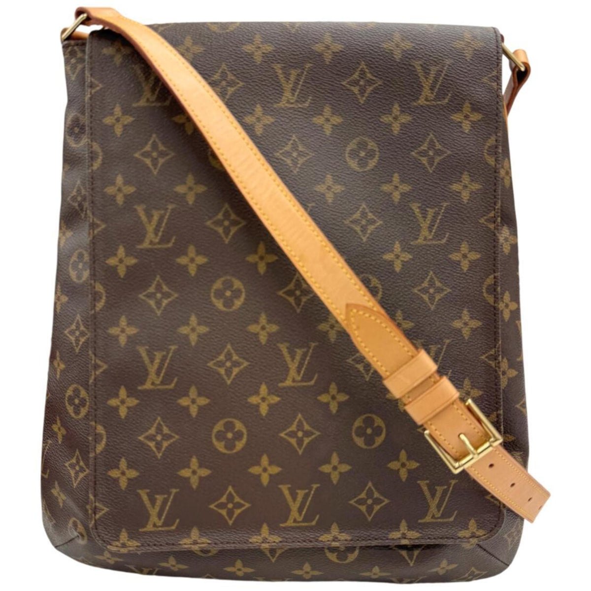 Louis Vuitton Brown Monogram Shoulder Bag (Pre-Owned)