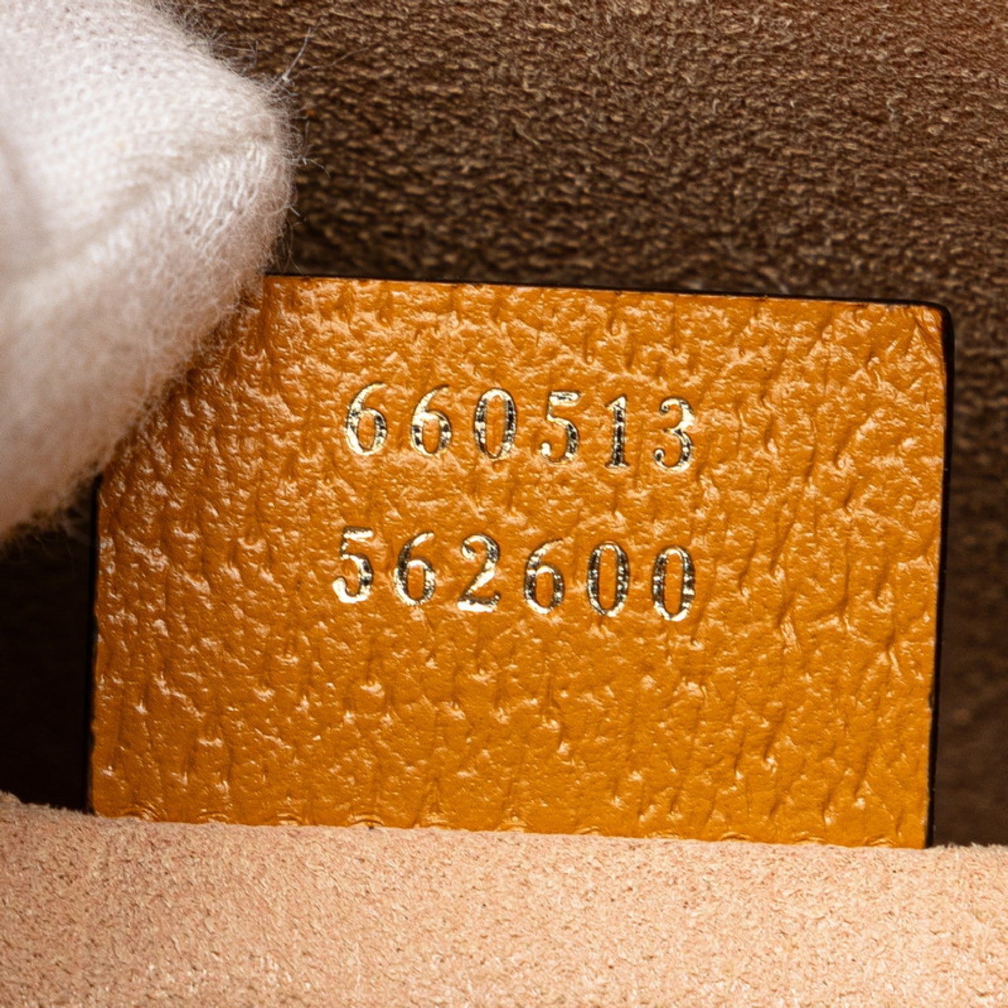 Gucci Beige Orange Pvc Leather Clutch Bag (Pre-Owned)