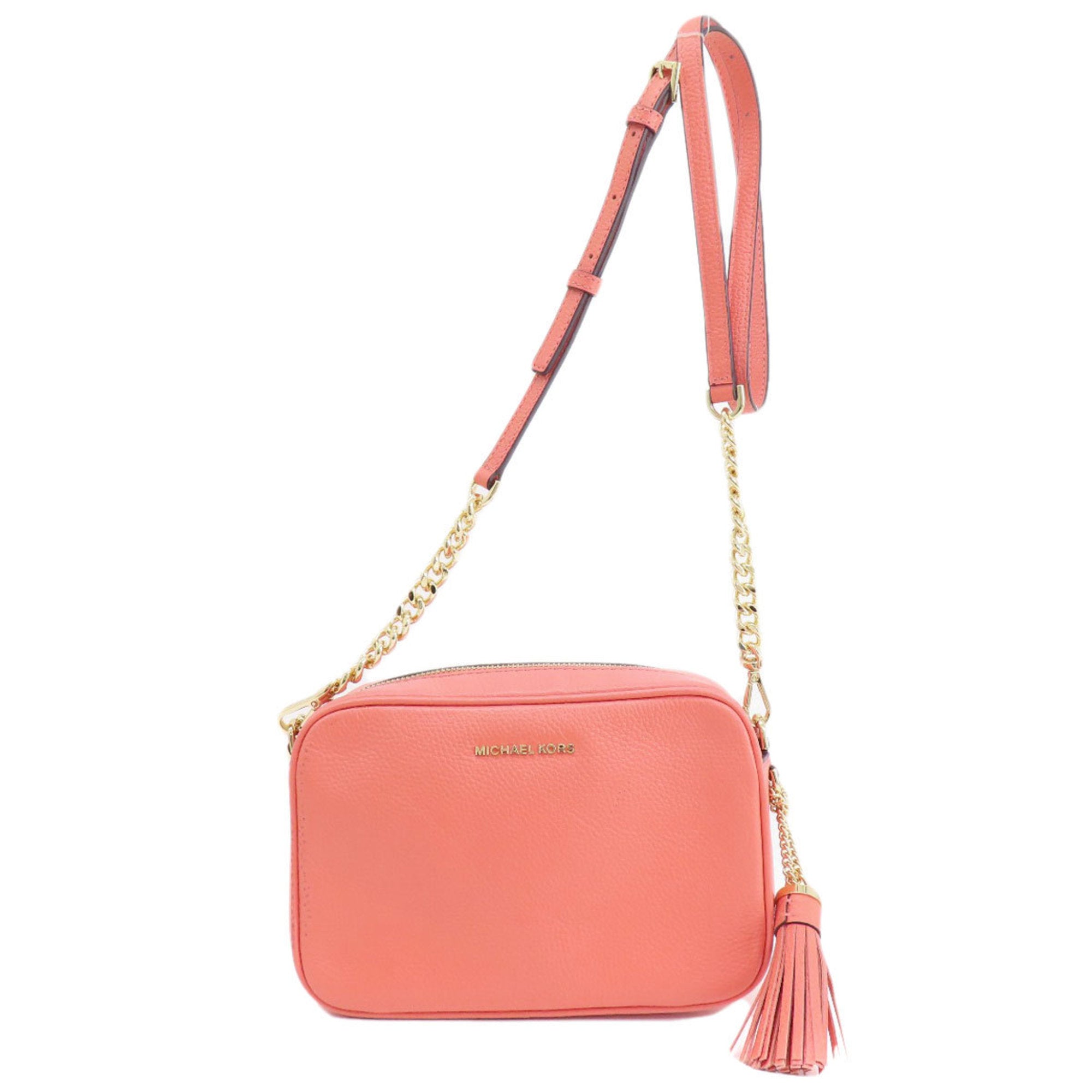 Michael Kors Pink Leather Shoulder Bag (Pre-Owned)