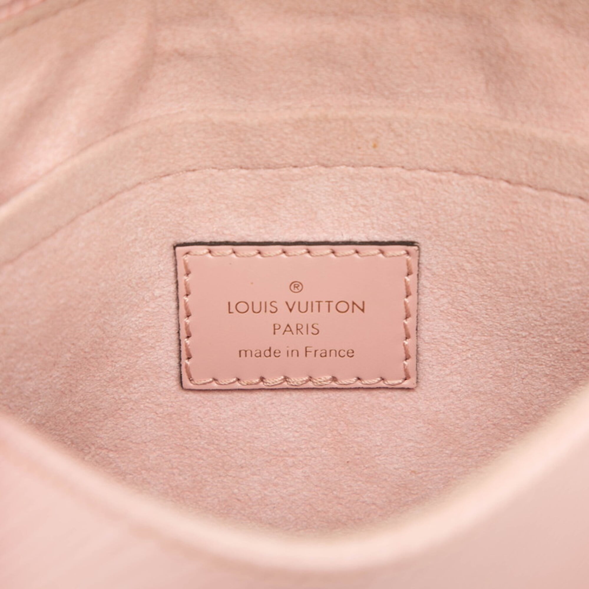 Louis Vuitton Pink Rose Ballerine Leather Handbag Shoulder Bag (Pre-Owned)