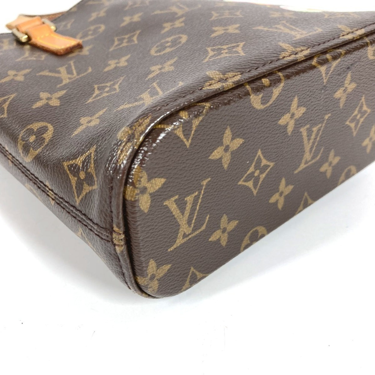 Louis Vuitton Brown Monogram Handbag Tote Bag (Pre-Owned)