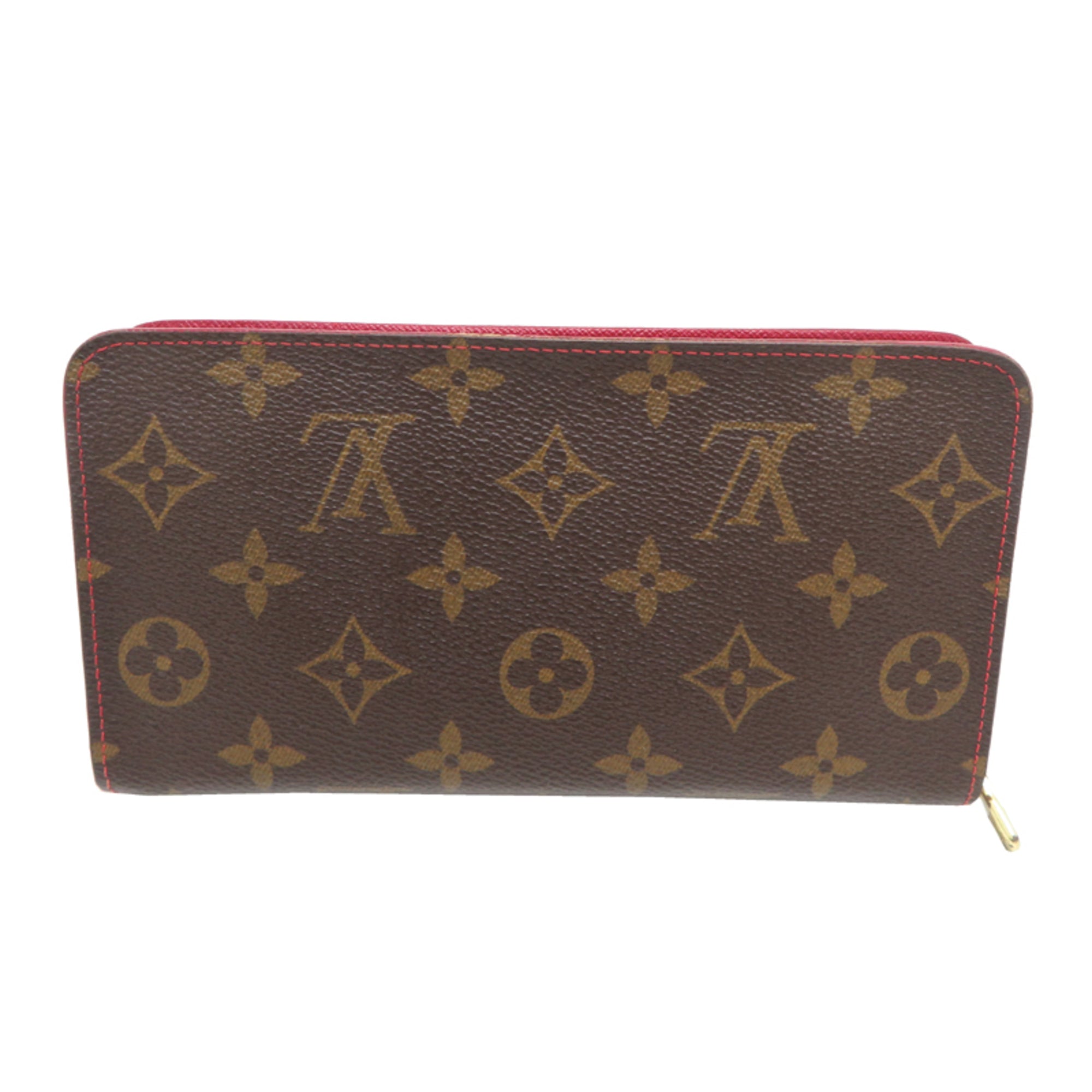 Louis Vuitton Brown Monogram Cherry Blossom Long Wallet (Bi-Fold) (Pre-Owned)