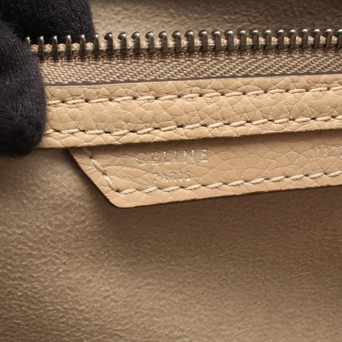 Celine Beige Leather Handbag (Pre-Owned)