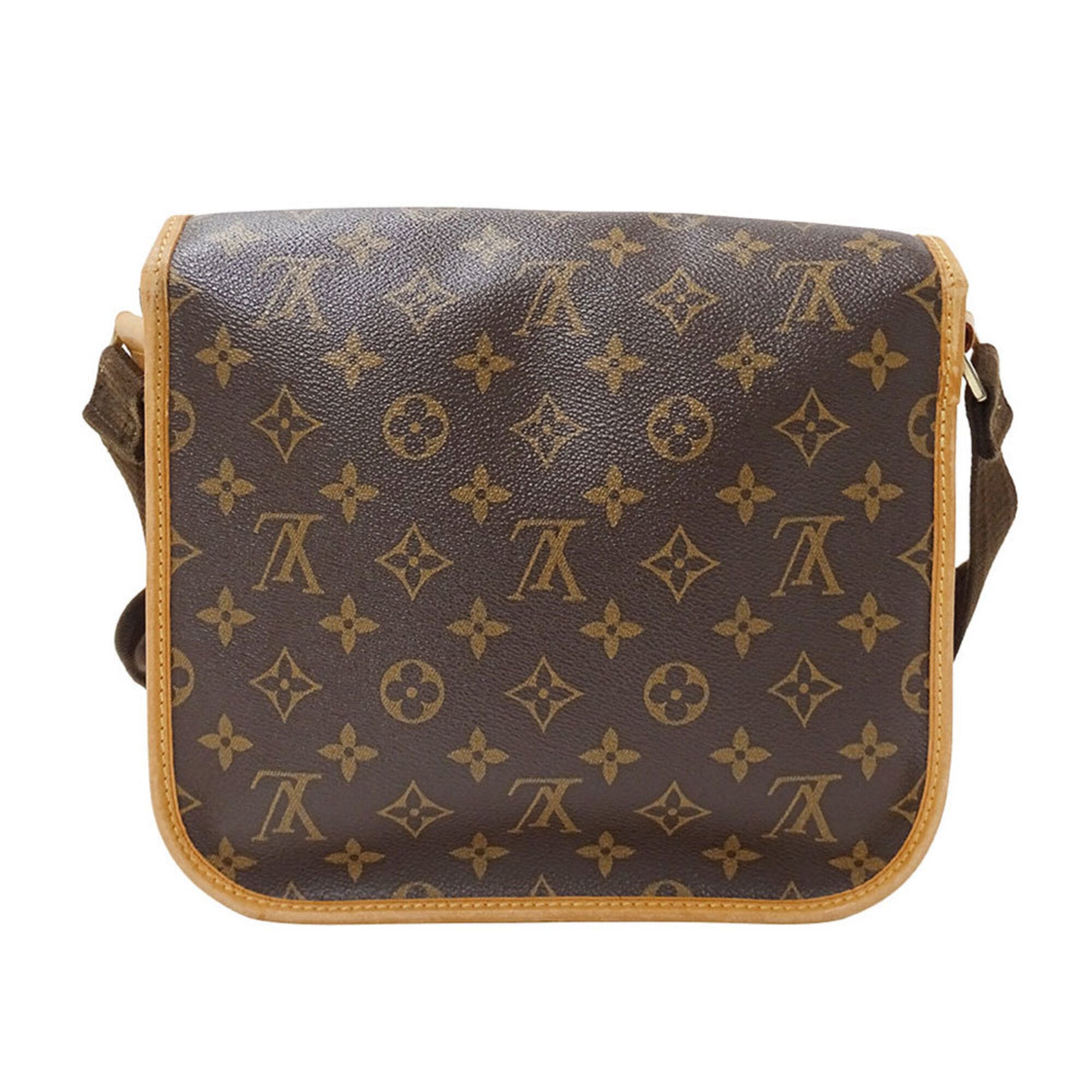 Louis Vuitton Brown Monogram Canvas Messenger Bag Shoulder Bag (Pre-Owned)