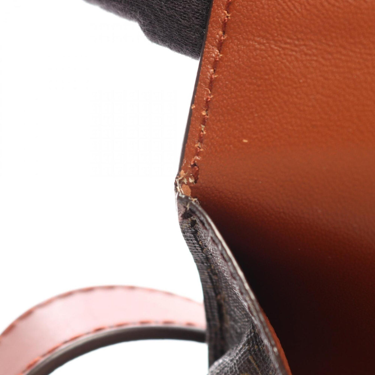 Saint Laurent Brown Khaki Pvc Leather Handbag Shoulder Bag (Pre-Owned)
