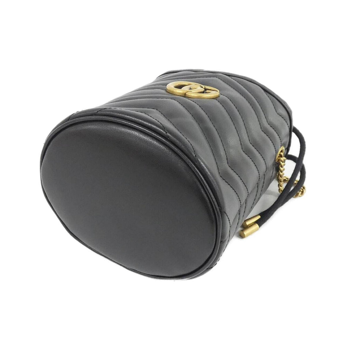 Gucci Black Leather Shoulder Bag (Pre-Owned)