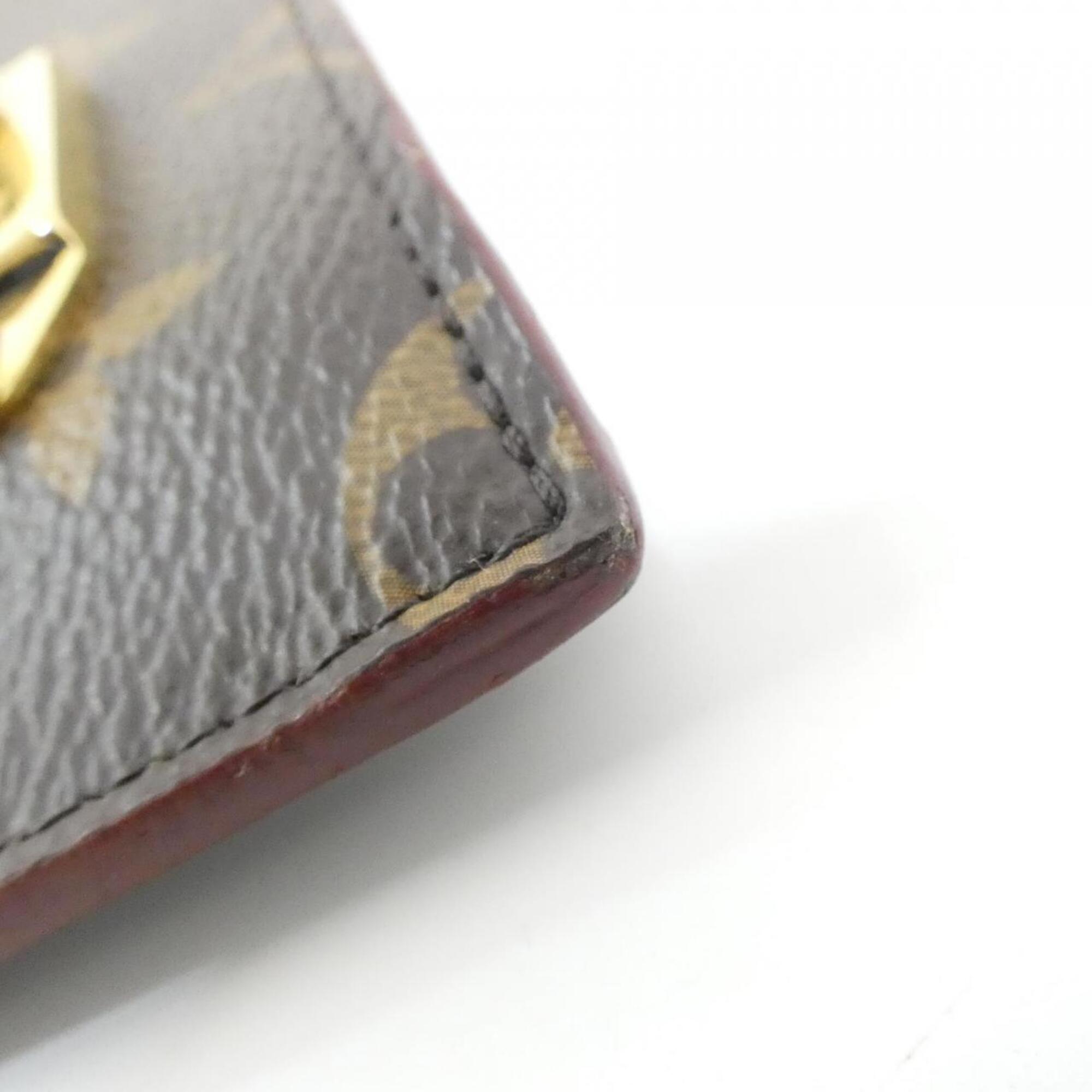 Louis Vuitton Monogram Marron Coated Canvas Handbag (Pre-Owned)