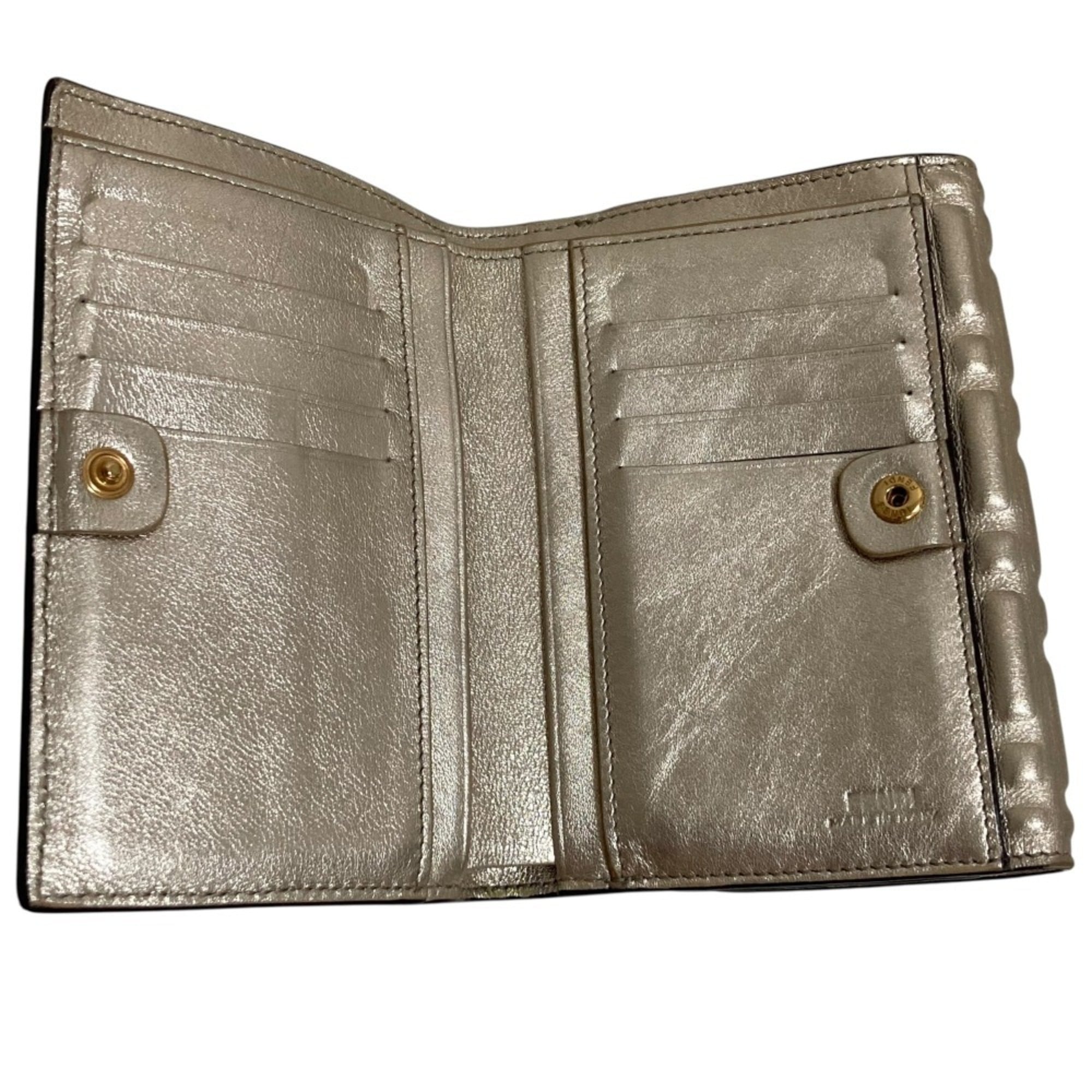 Fendi Gold Wallet (Bi-Fold) (Pre-Owned)