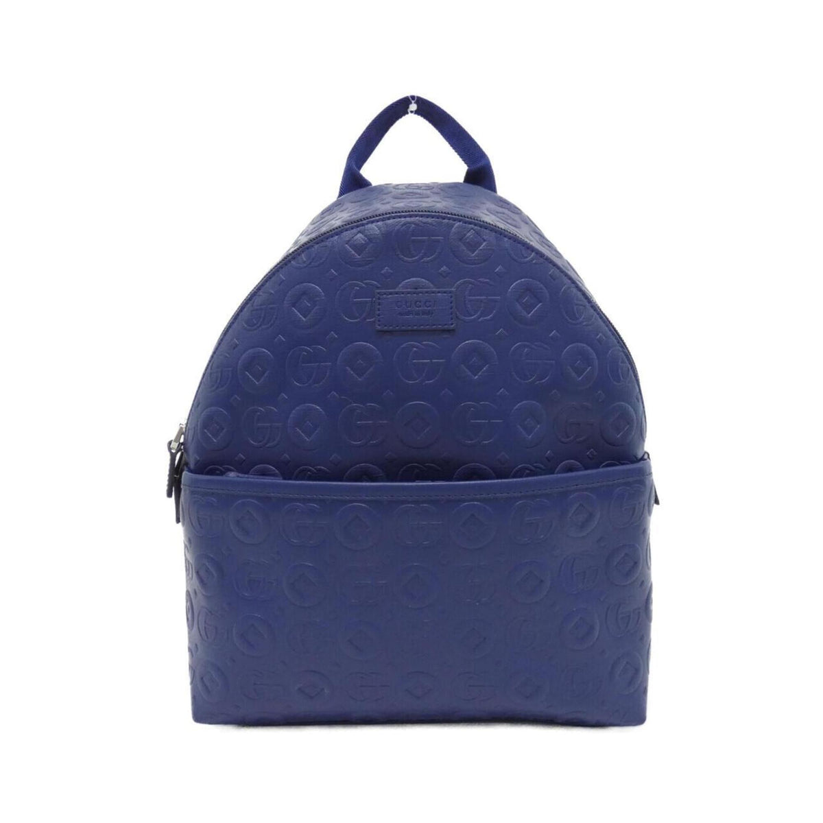 Gucci Blue Leather Backpack (Pre-Owned)