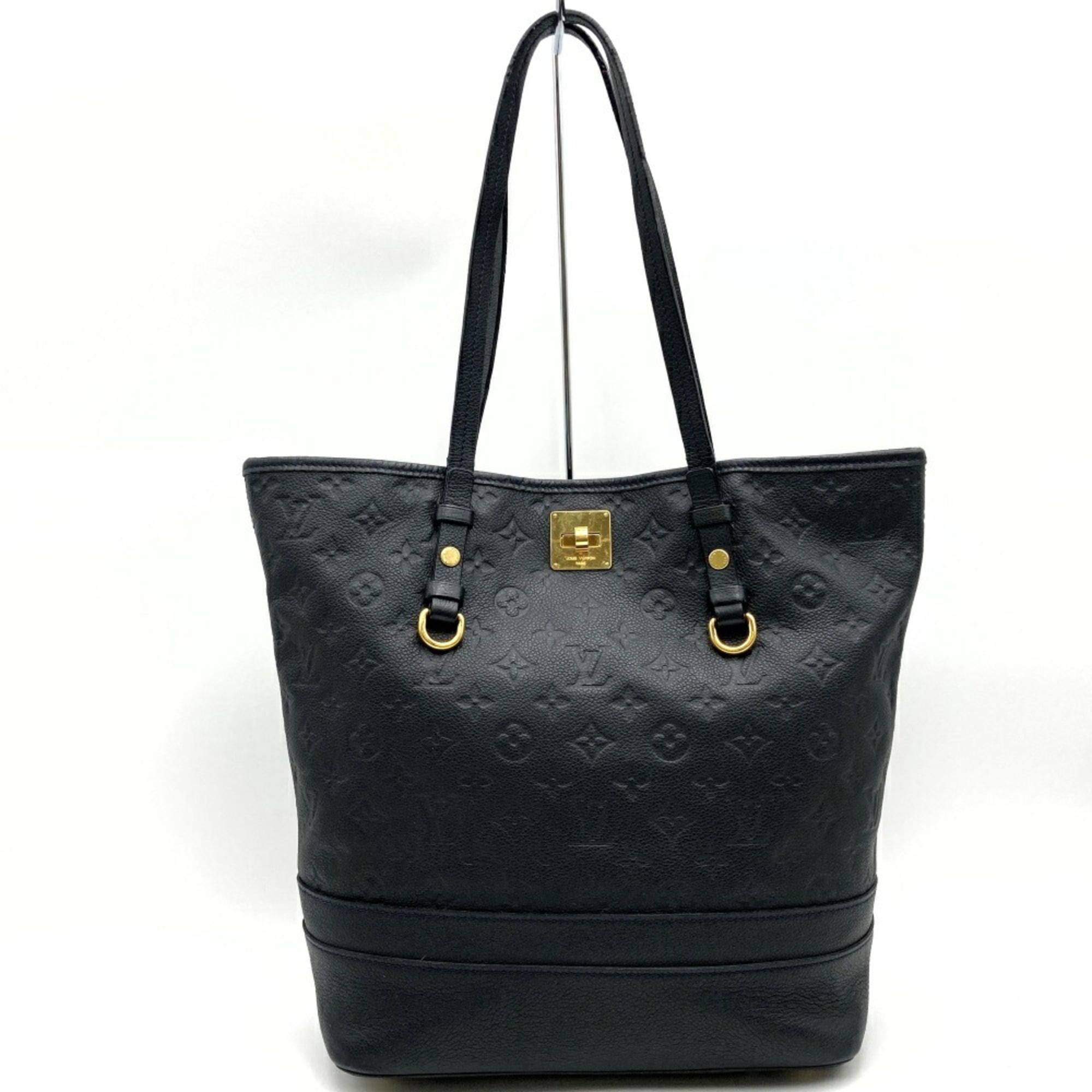 Louis Vuitton Black Infini Monogram Monogram Empreinte Pouch Shoulder Bag Tote Bag (Pre-Owned)