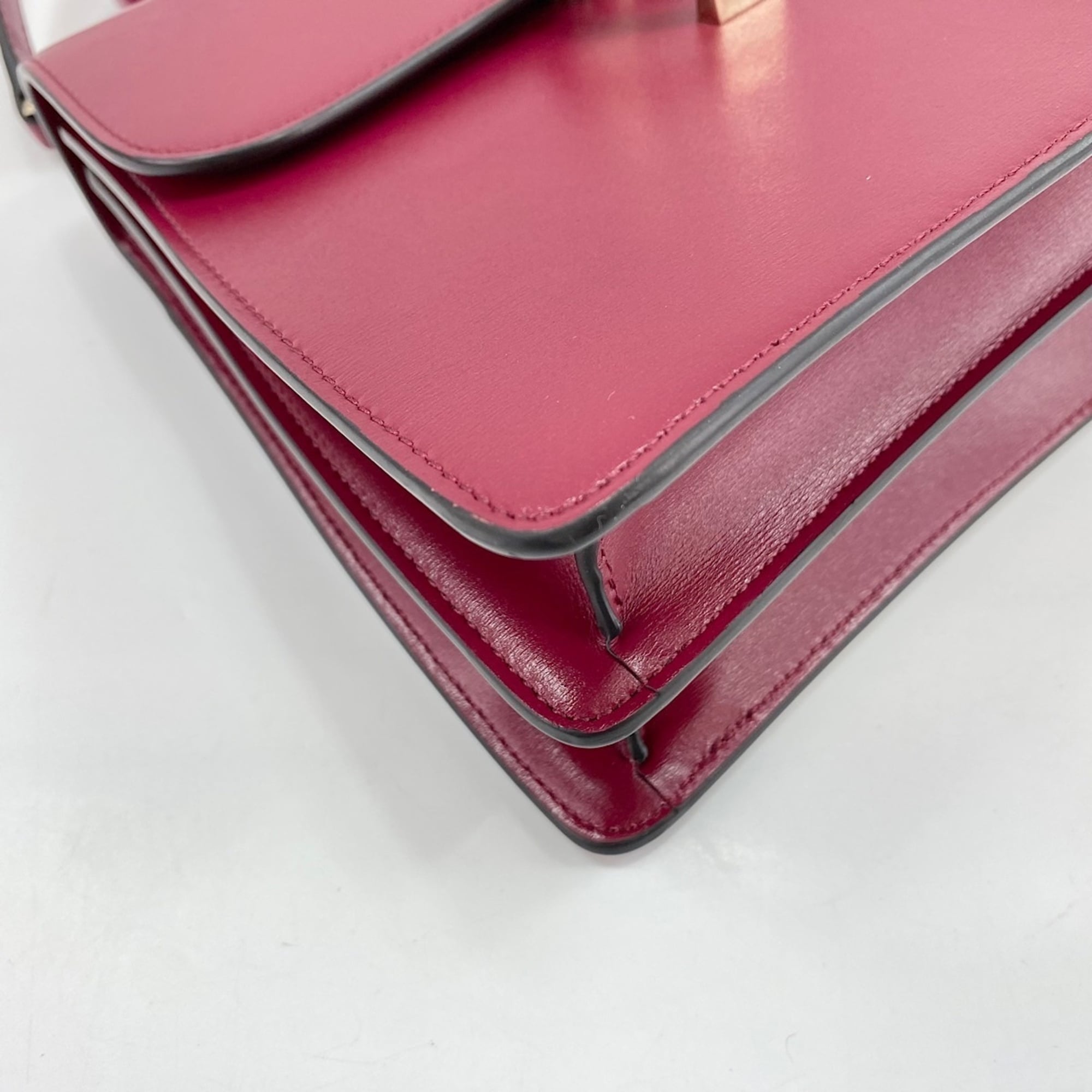 Cartier Panthère Red Color Handbag Shoulder Bag (Pre-Owned)