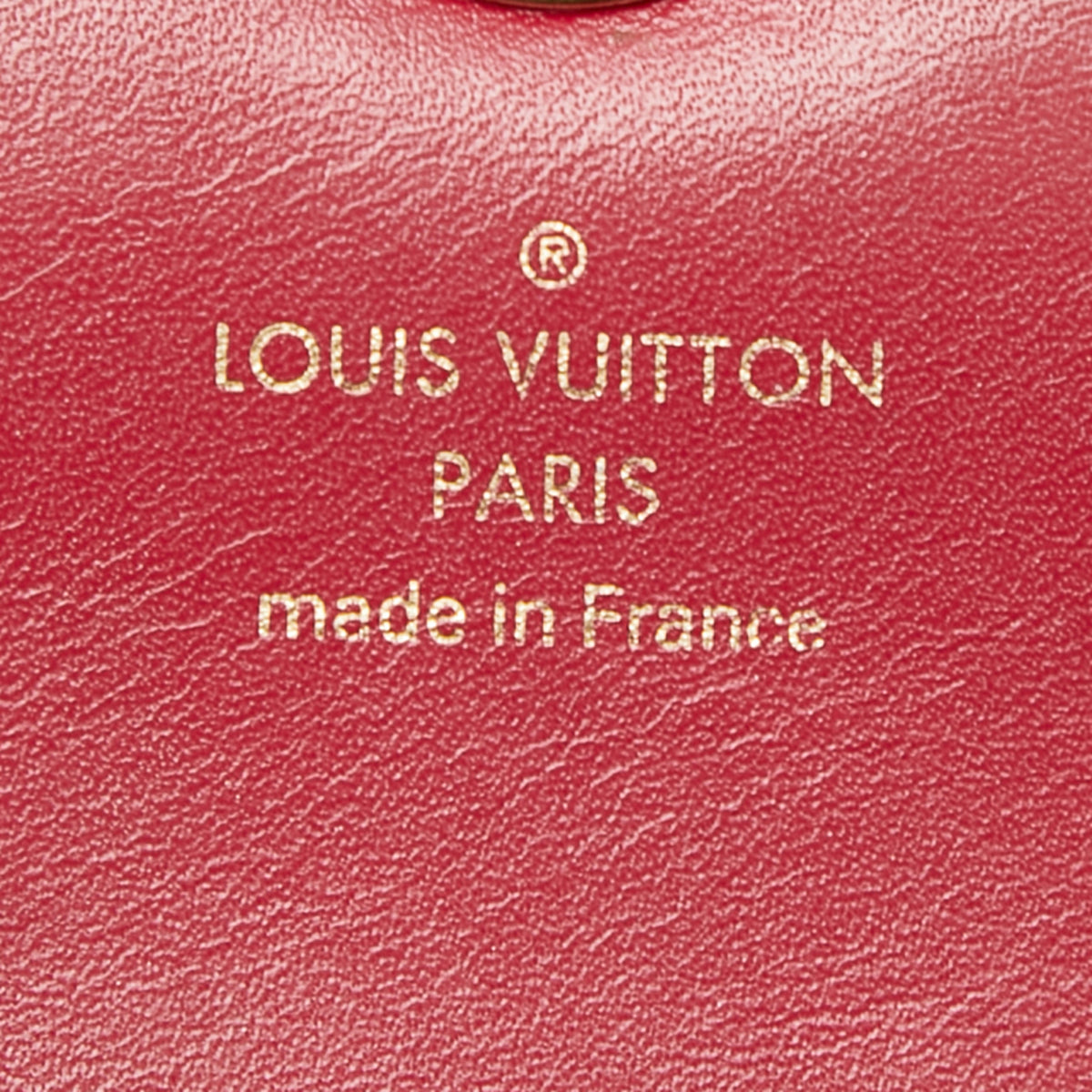 Louis Vuitton Brown Fuchsia Monogram Monogram Wallet (Bi-Fold) (Pre-Owned)