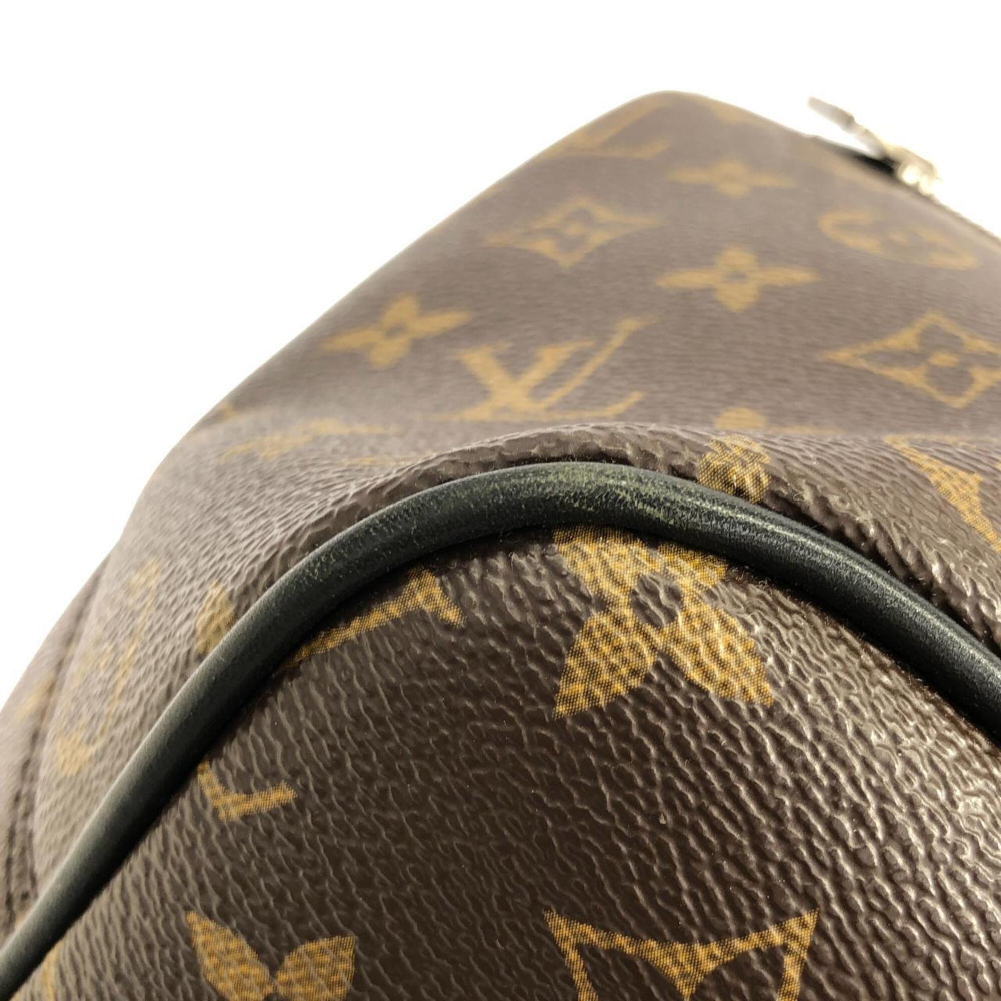 Louis Vuitton Marron Coated Canvas Backpack (Pre-Owned)