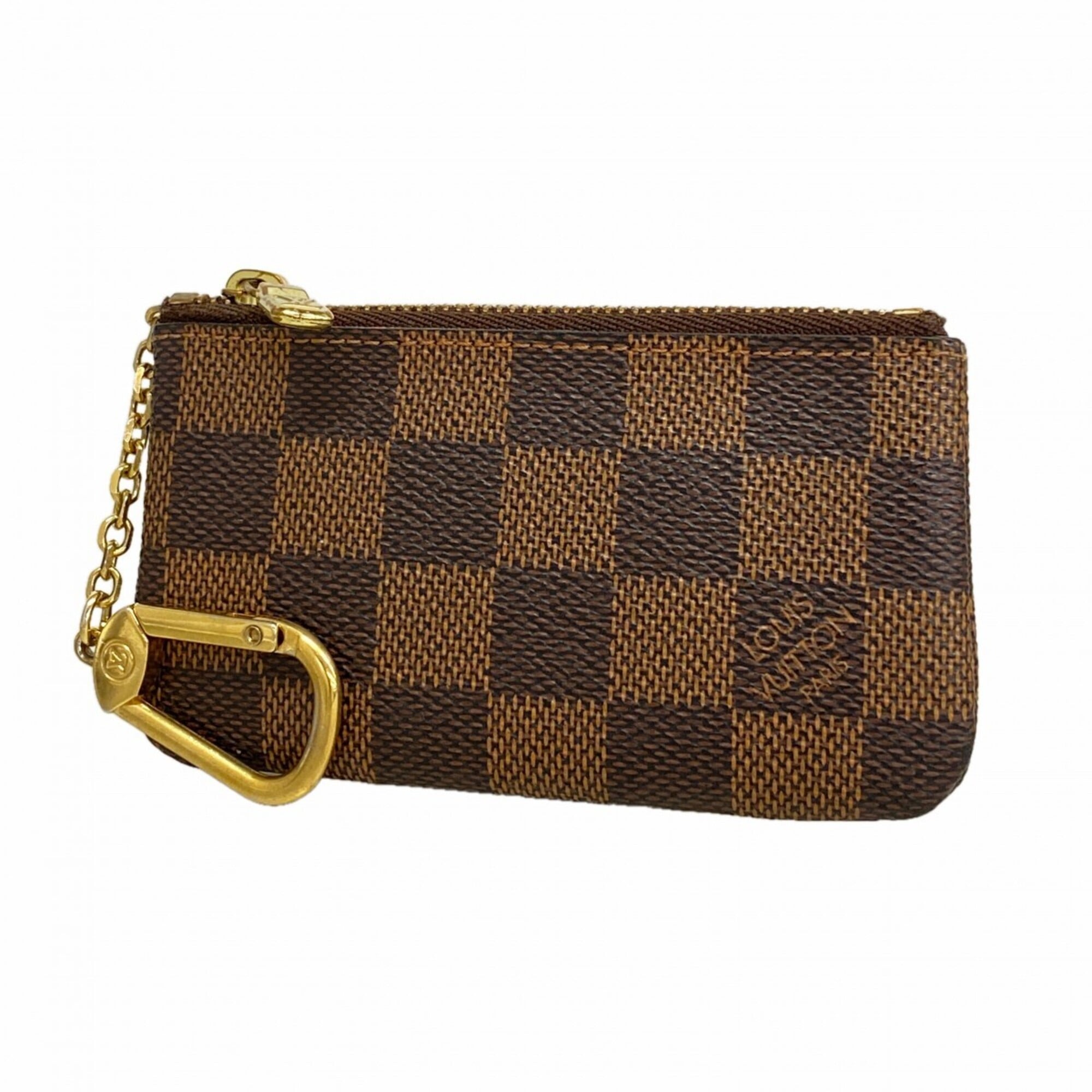 Louis Vuitton Ebene Coin Purse/Coin Case (Pre-Owned)