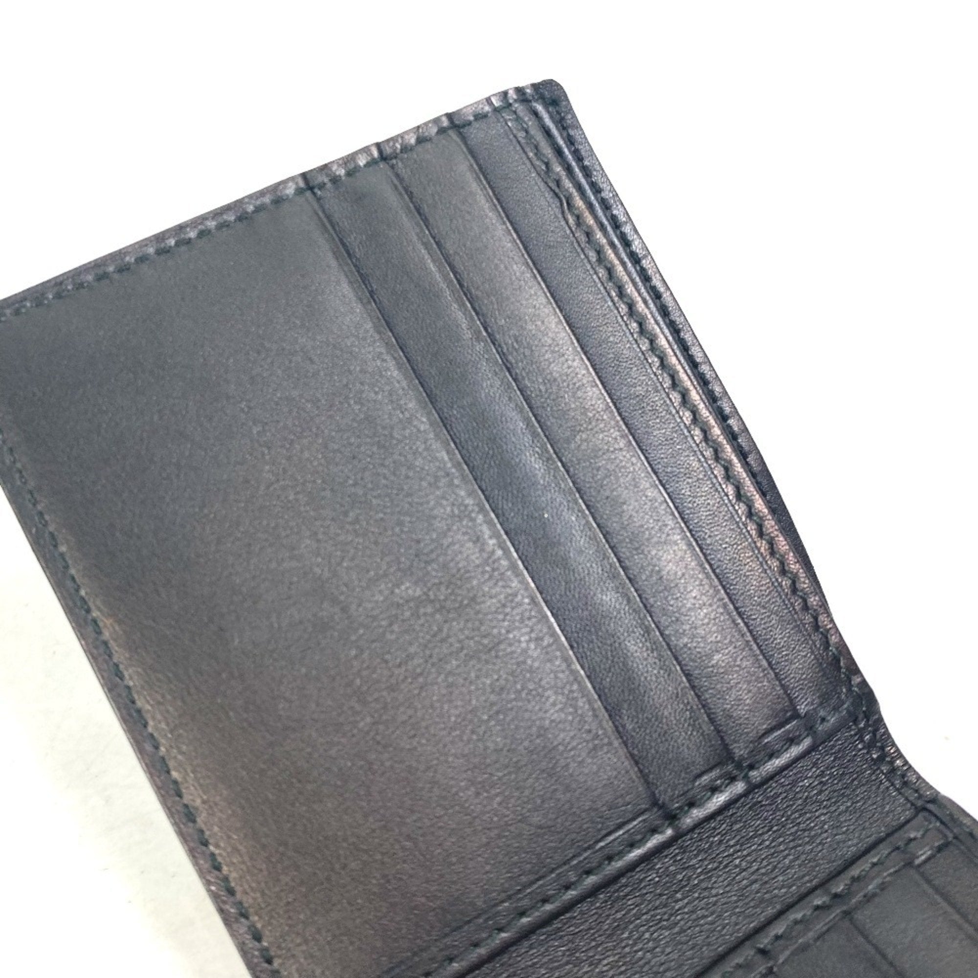 Gucci Black Leather Wallet (Bi-Fold) (Pre-Owned)