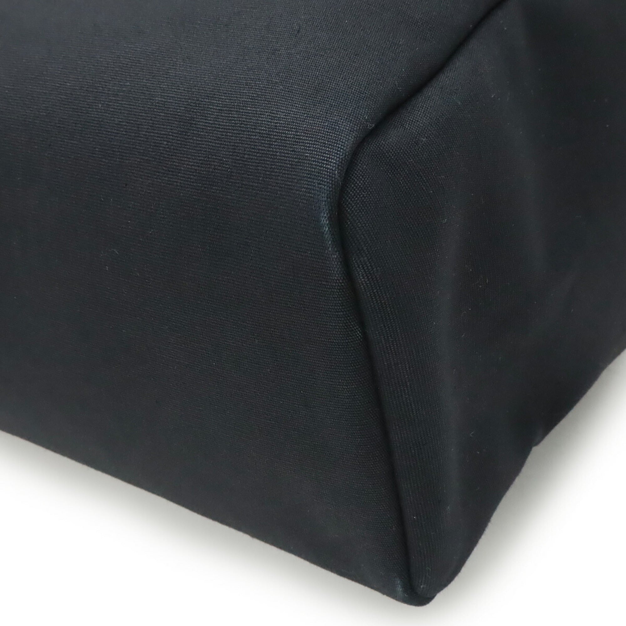 Hermes Black Toile Officier Pochette Shoulder Bag (Pre-Owned)