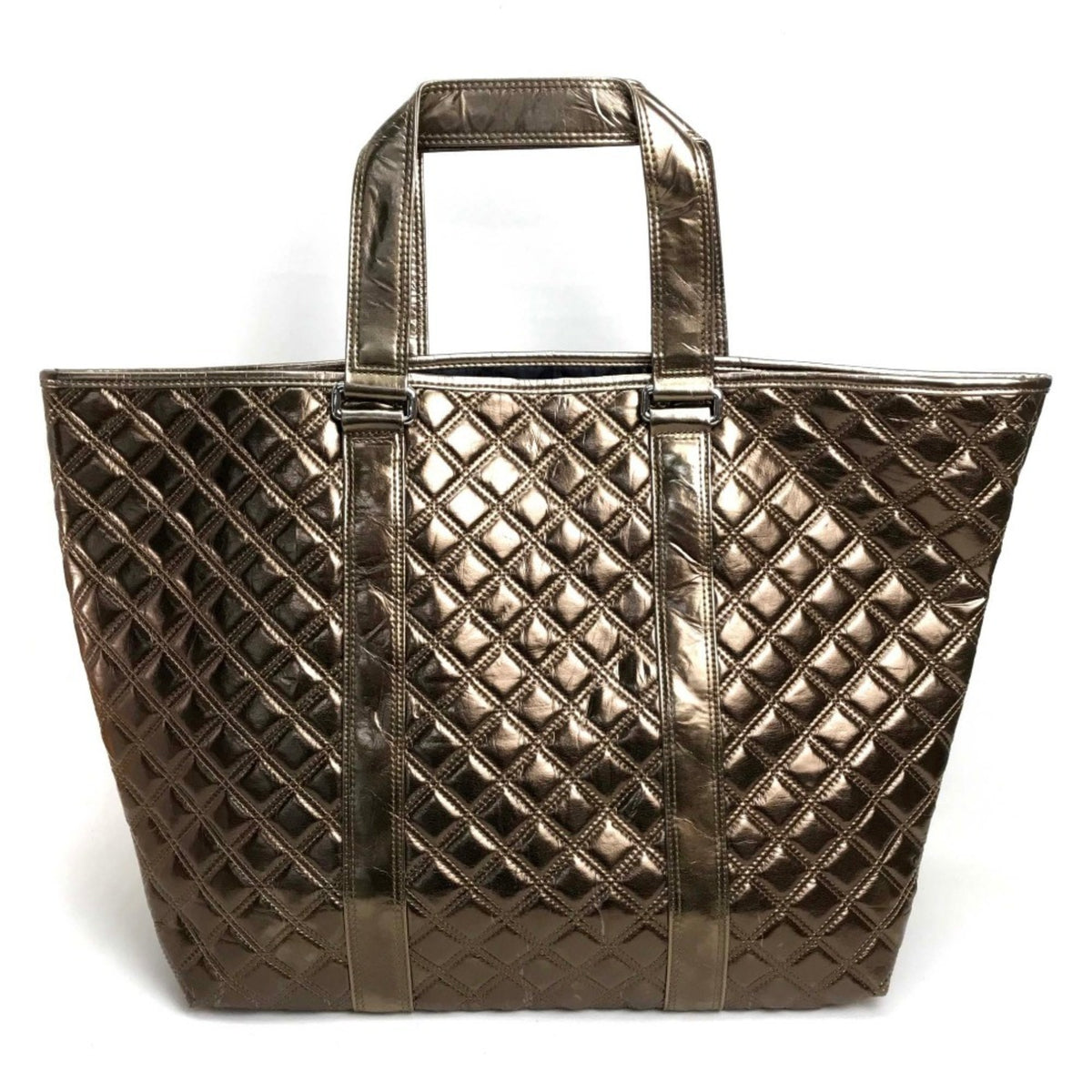 Marc Jacobs Bronze Nylon Tote Bag (Pre-Owned)
