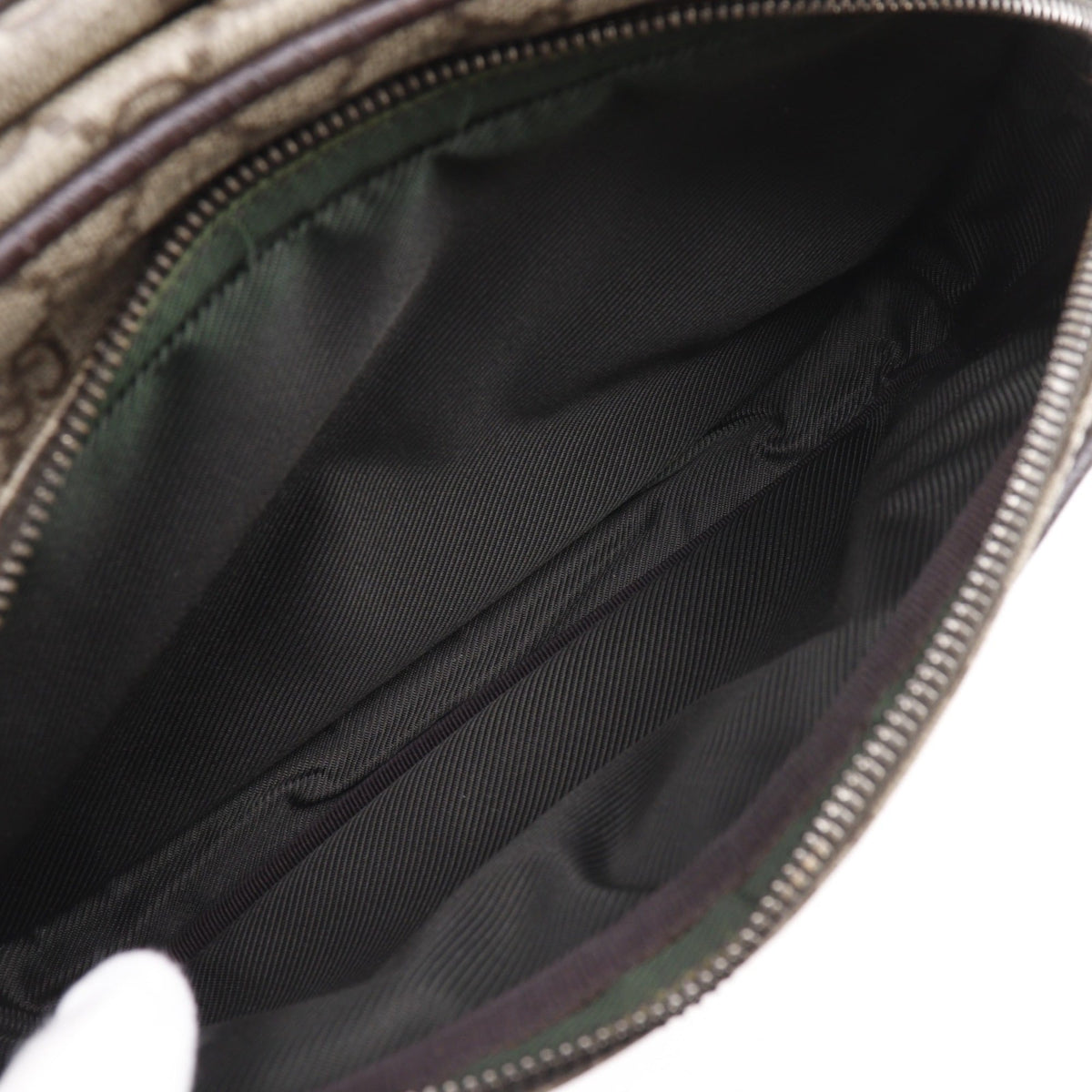 Gucci Brown Gg Supreme Shoulder Bag (Pre-Owned)