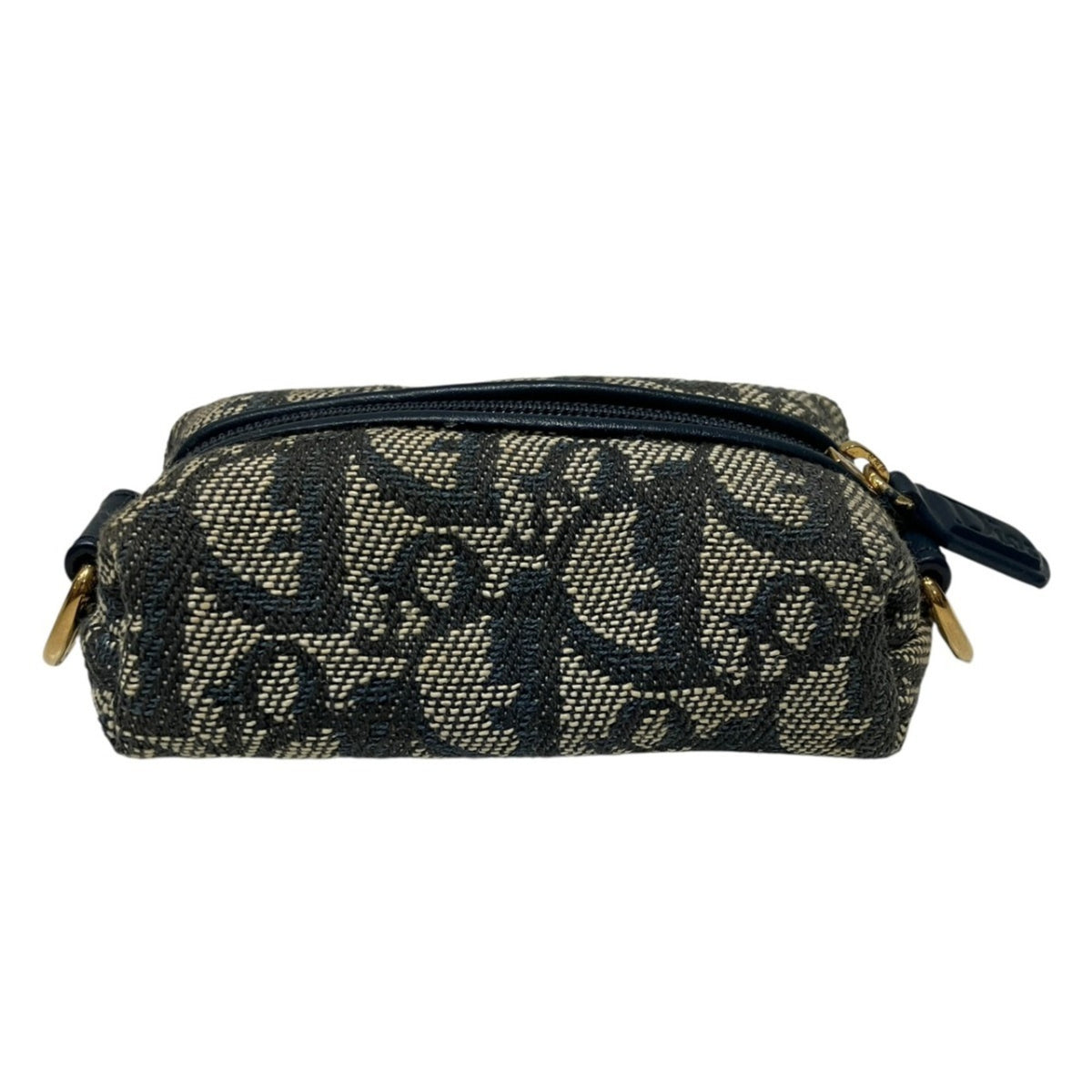 Christian Dior Navy Canvas Pouch (Pre-Owned)