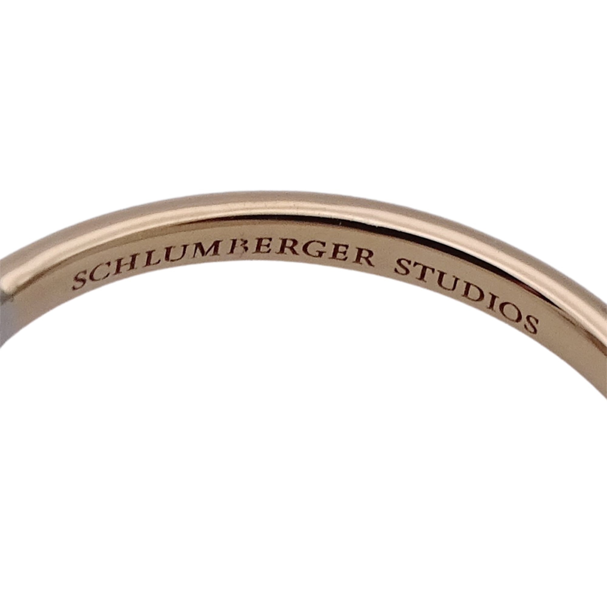 Tiffany Pink Gold Pink Gold (18K) Platinum 950 Band Ring (Pre-Owned)