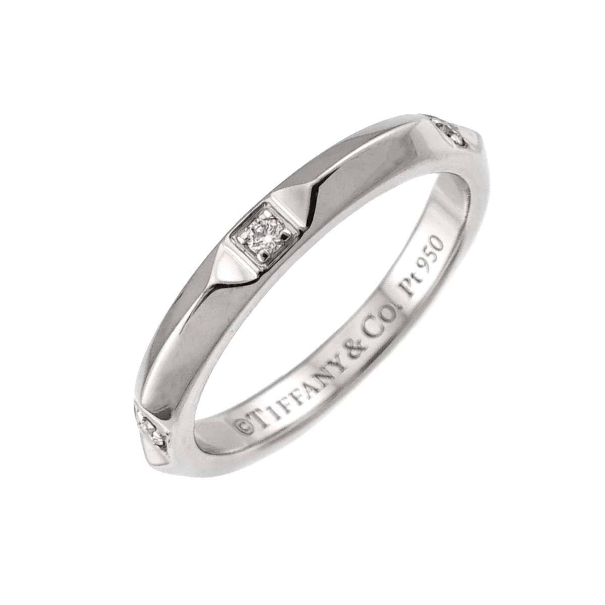 Tiffany Platinum 950 Band Ring (Pre-Owned)