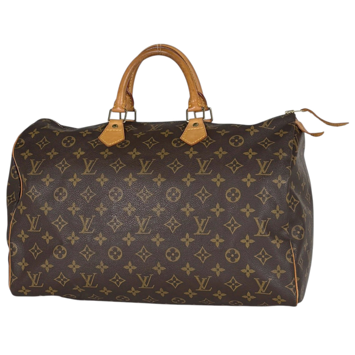 Louis Vuitton Brown Monogram Monogram Boston Bag Handbag (Pre-Owned)