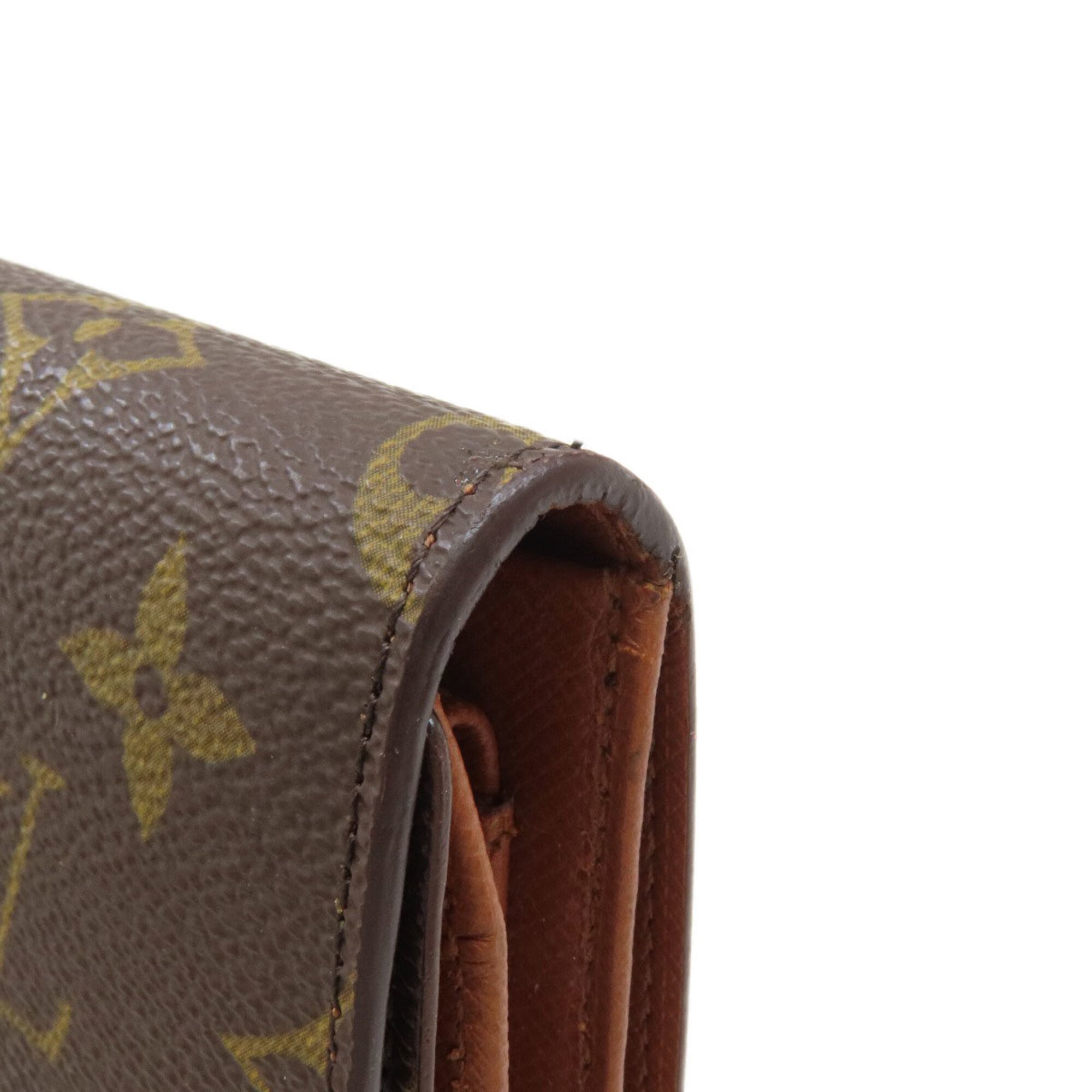 Louis Vuitton Monogram Monogram Canvas Wallet (Tri-Fold) (Pre-Owned)